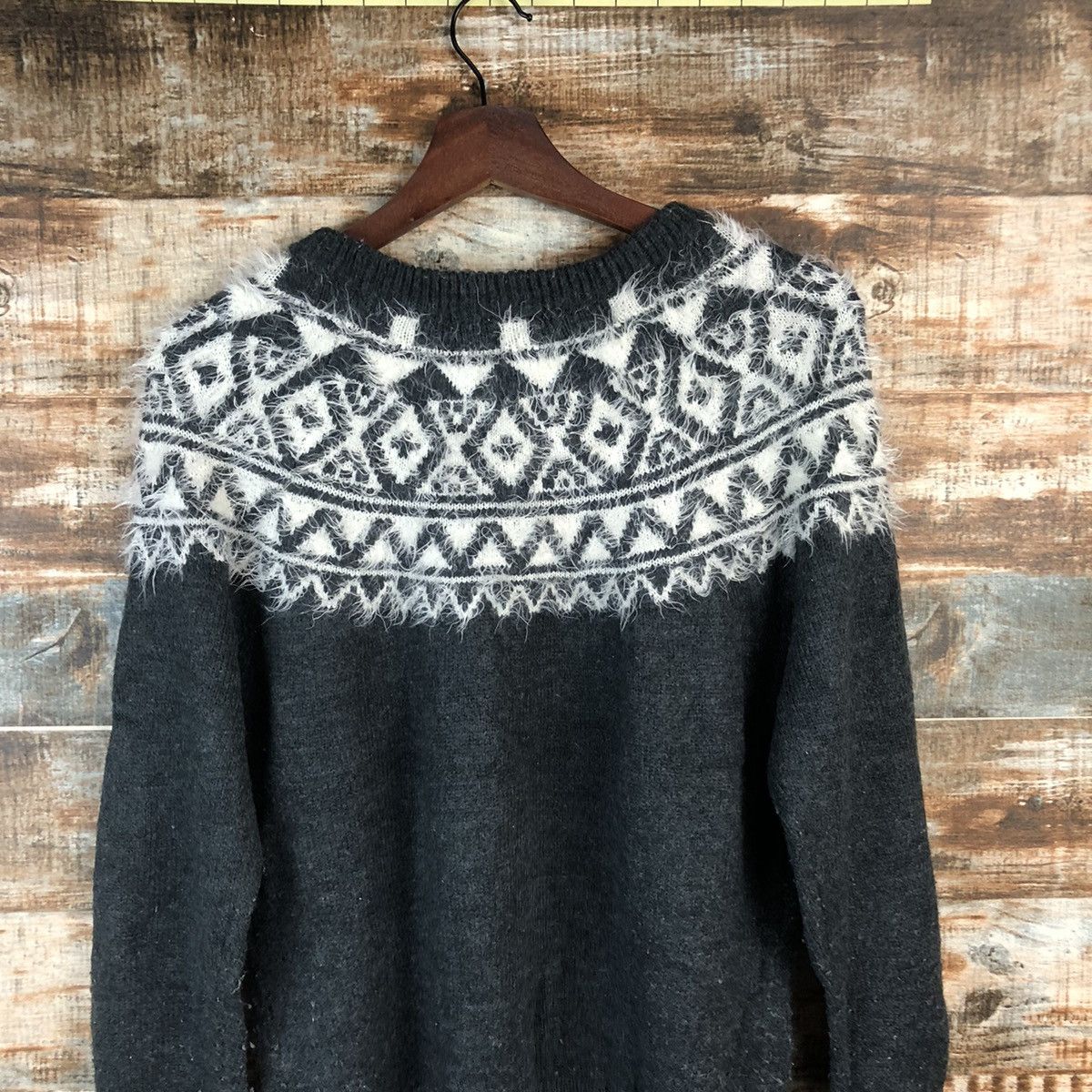 Japanese Brand DL Antiqulothes Black Knitwear #C750 Size S / US 4 / IT 40 - 13 Thumbnail