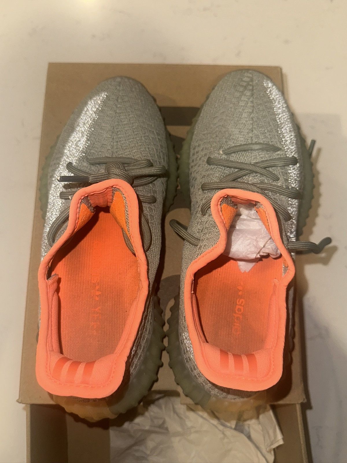 Yeezy Yeezy Boost 350 V2 Desert Sage Size US 5.5 / IT 35.5 - 5 Thumbnail