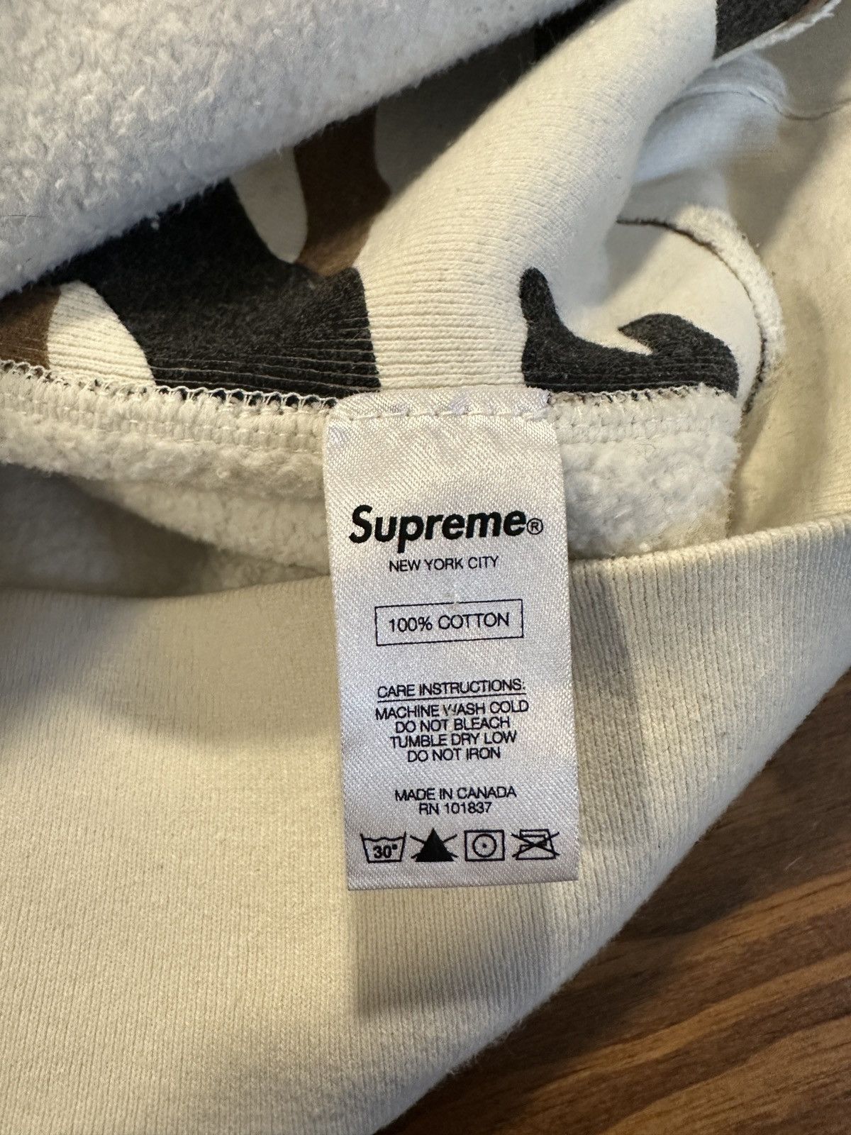 Supreme FW16 Supreme Camo Box Logo Hoodie Size US S / EU 44-46 / 1 - 5 Thumbnail