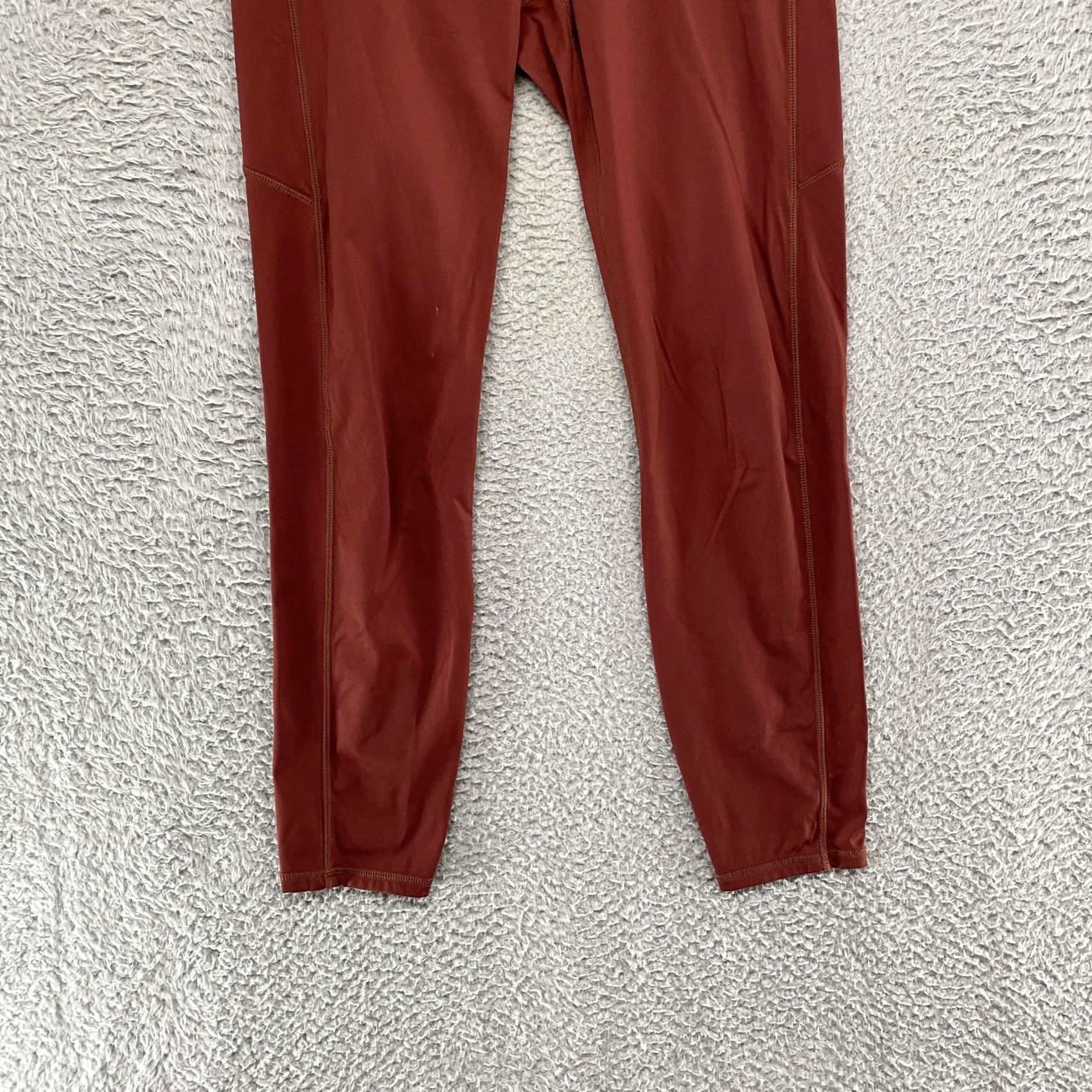 Vuori Vuori Leggings Womens Small Brown High Rise Ankle Pockets Yoga Gym Workout Size 28" / US 6 / IT 42 - 2 Thumbnail