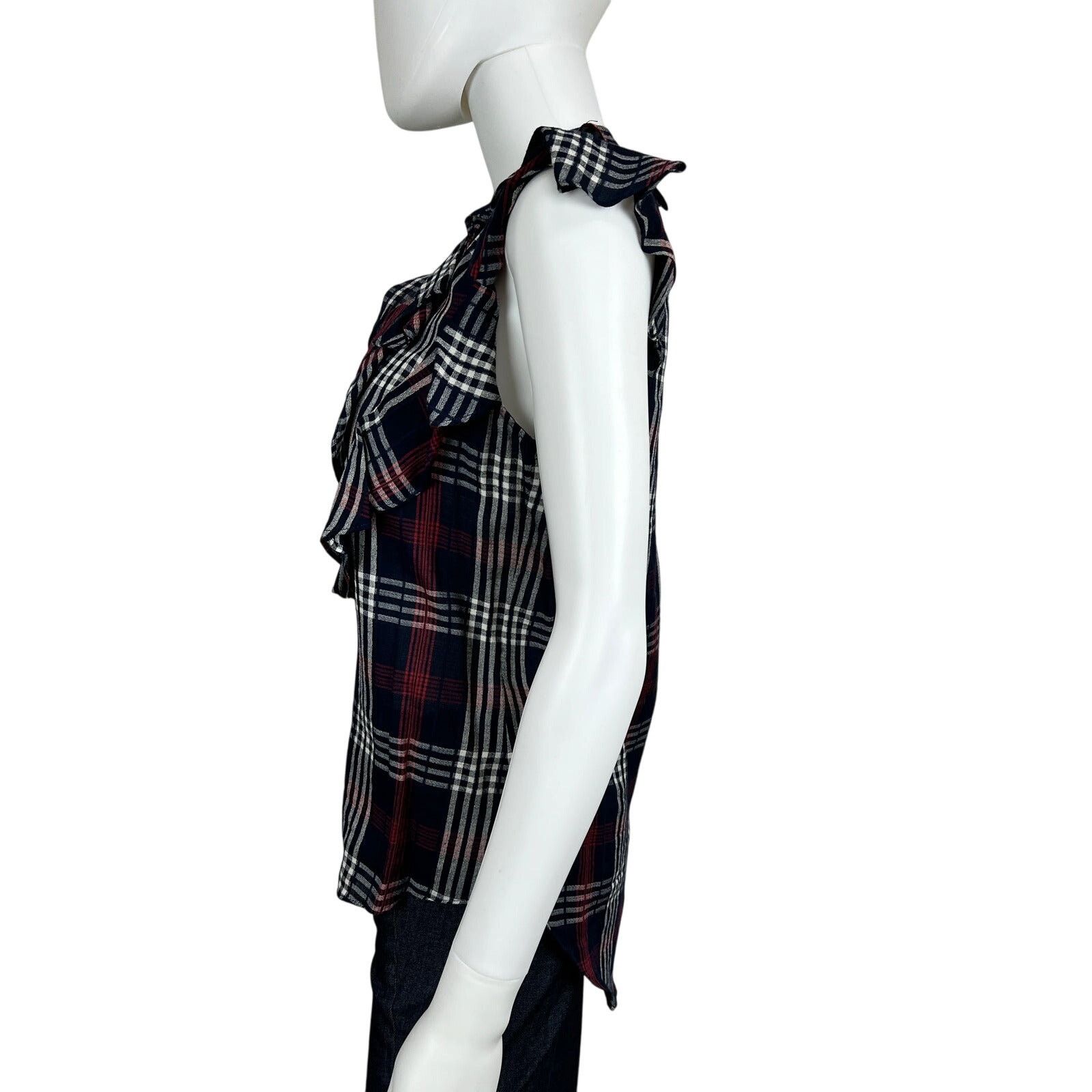 Veronica Beard Veronica Beard Plaid sleeveless top sz XS Size US XS / EU 42 / 0 - 4 Thumbnail