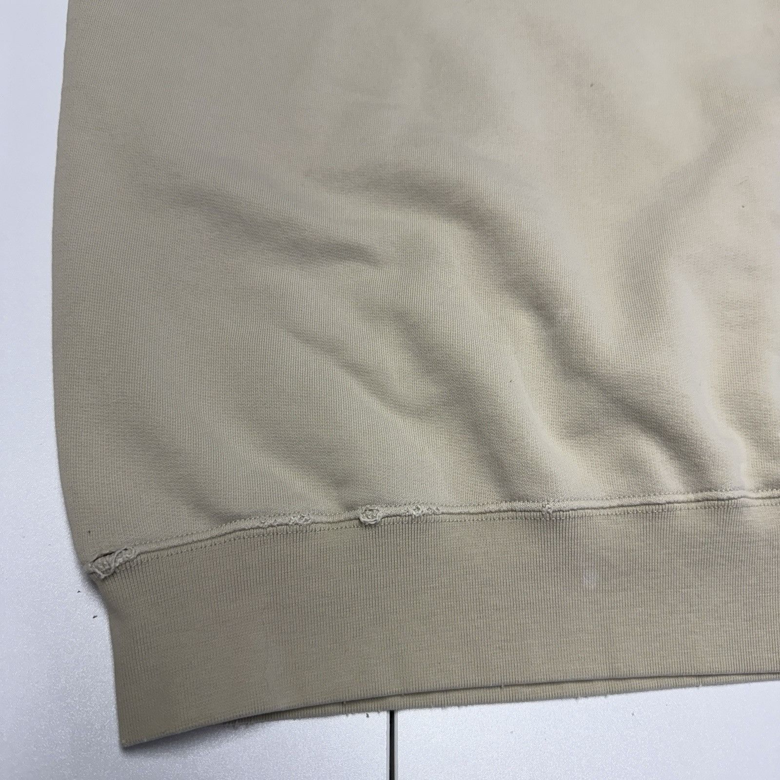 Adidas × Vintage Vintage 90s Adidas Sweatshirt Mens 2XL Beige Crew Neck Embro Size US XXL / EU 58 / 5 - 6 Thumbnail