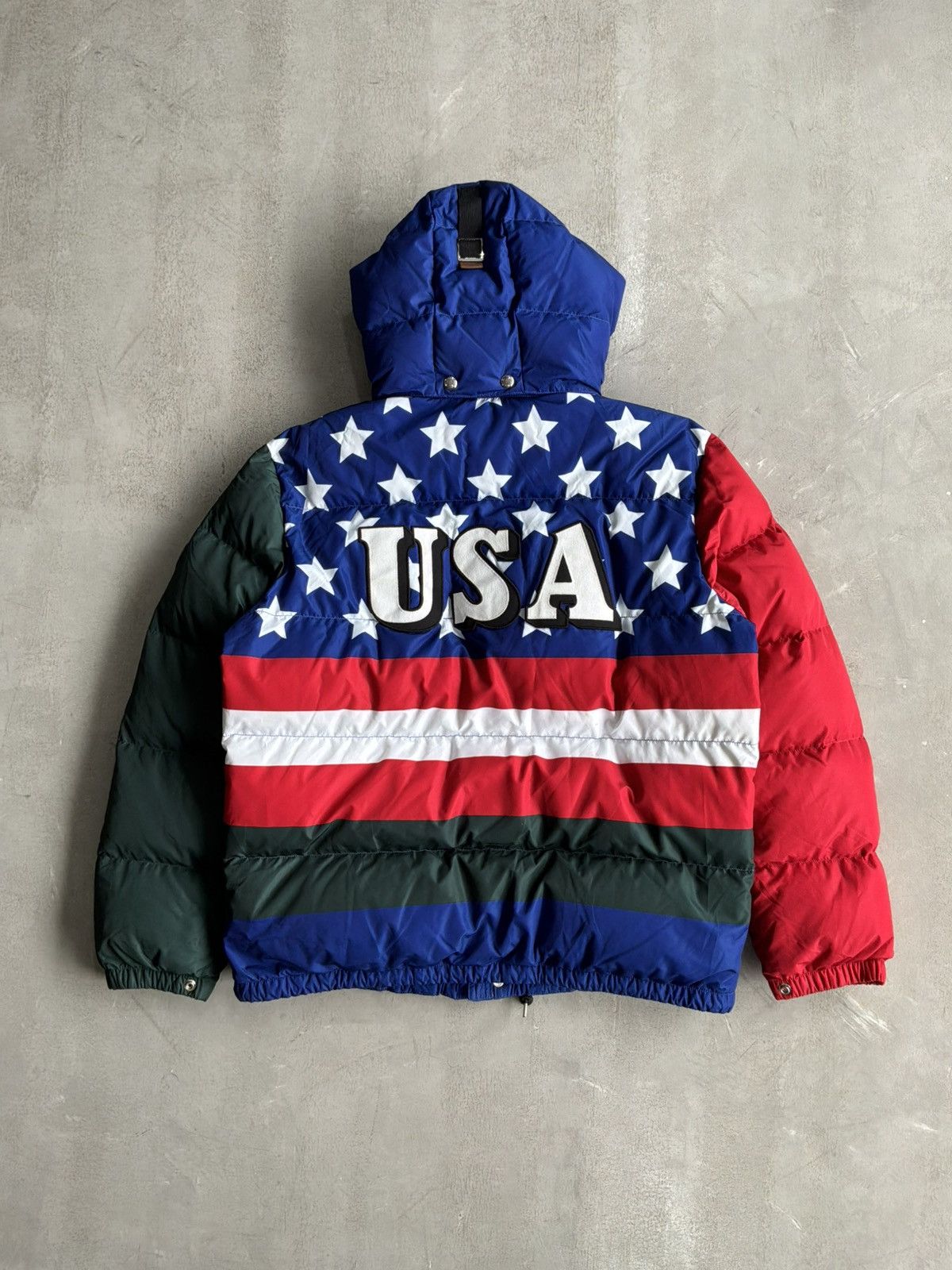 Polo Ralph Lauren Vintage RL - USA Ski Puffer Jacket Size US L / EU 52-54 / 3 - 2 Thumbnail