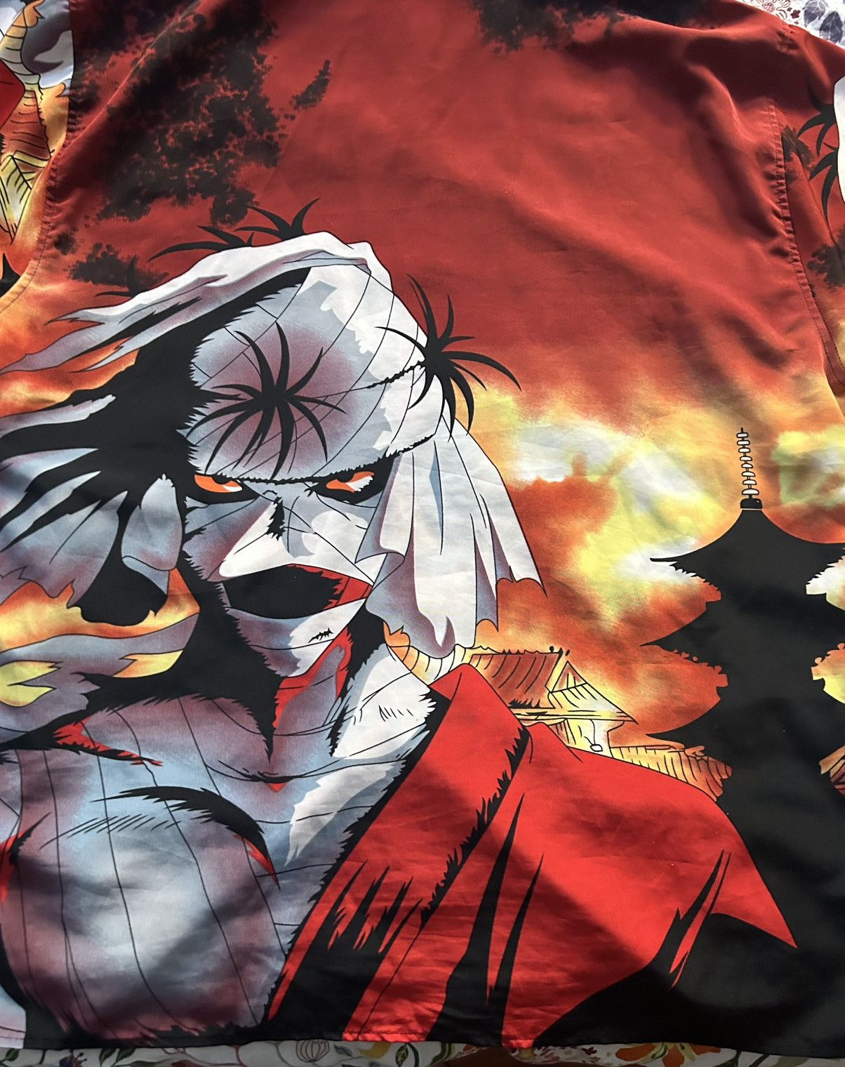 Other VINTAGE 90’s Rurouni Kenshin „Makoto Shishio” Anime Shirt Size US M / EU 48-50 / 2 - 8 Thumbnail