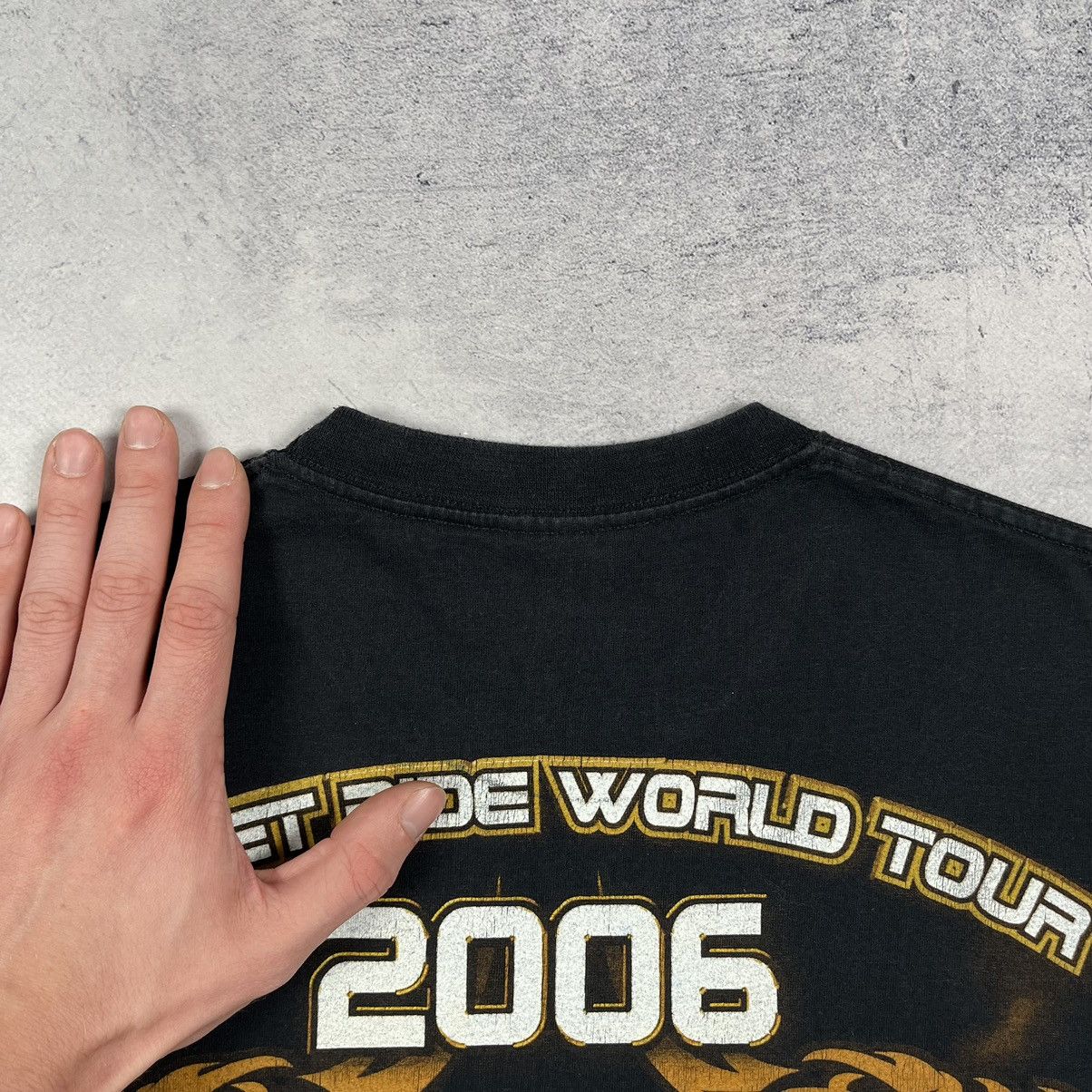 Band Tees Vintage Edguy “Rocket Ride” Tour Rock Band T shirt 2006 Size US L / EU 52-54 / 3 - 16 Thumbnail