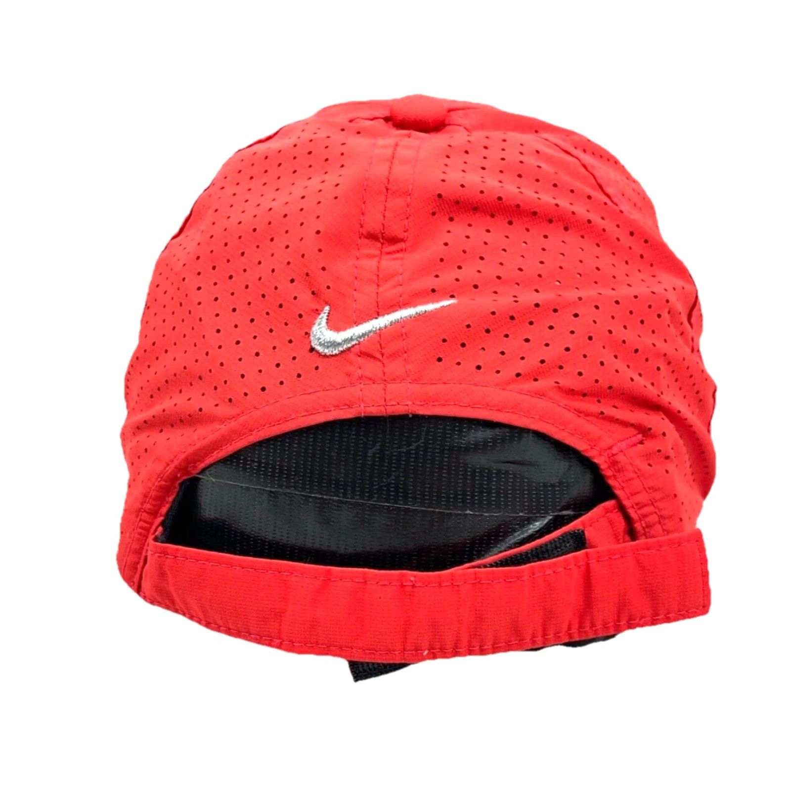 Nike Nike Hat Cap Strap Back Pink Gray Featherlight Performance Ladies Womens Adjustable Size ONE SIZE - 2 Thumbnail