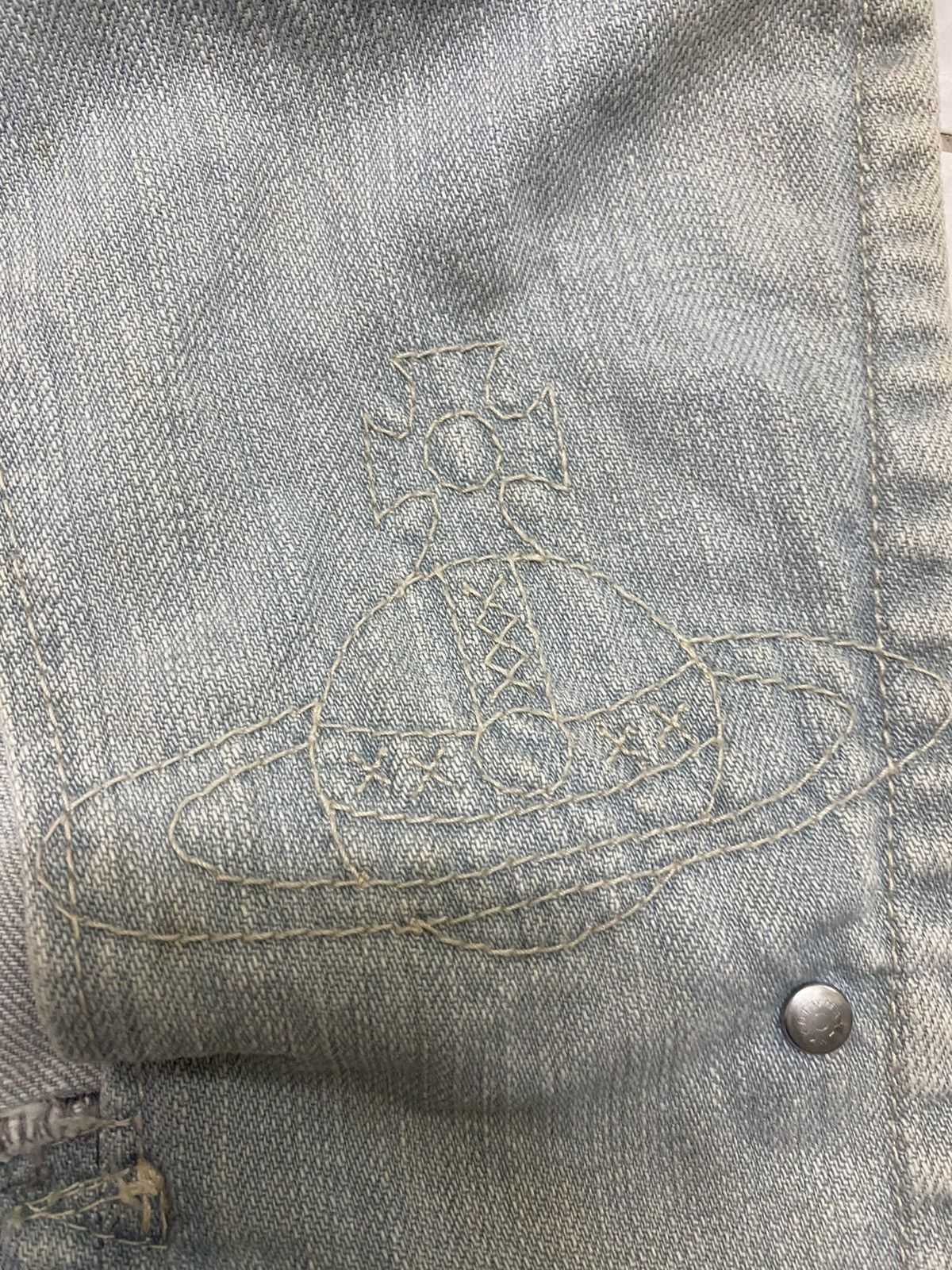Vintage × Vivienne Westwood Vintage Vivienne Westwood Distressed Cropped Denim Size M / US 6-8 / IT 42-44 - 14 Thumbnail