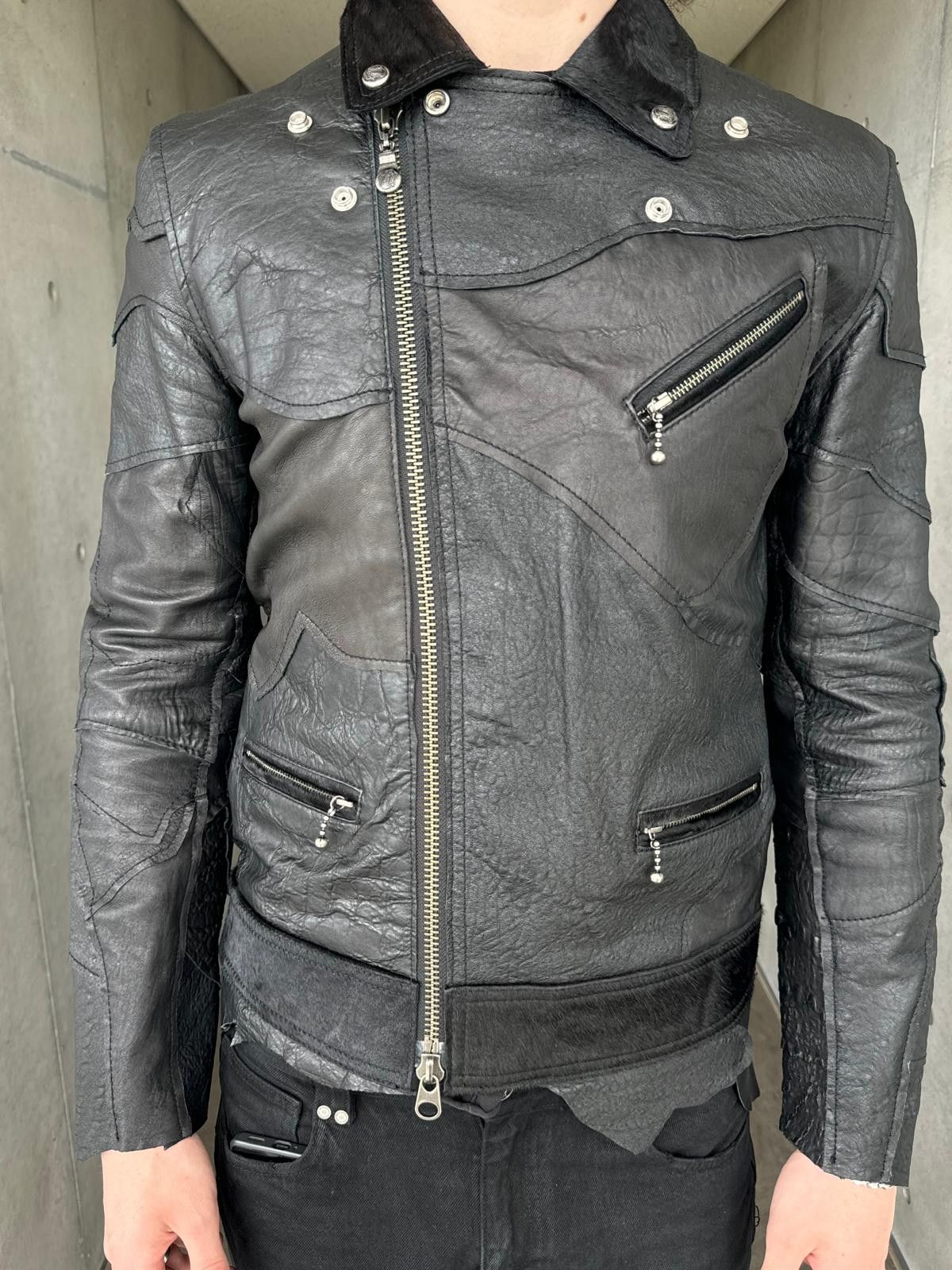 The Rolling Stones jack rose aw10 rolling stones distressed leather jacket Size US L / EU 52-54 / 3 - 3 Thumbnail
