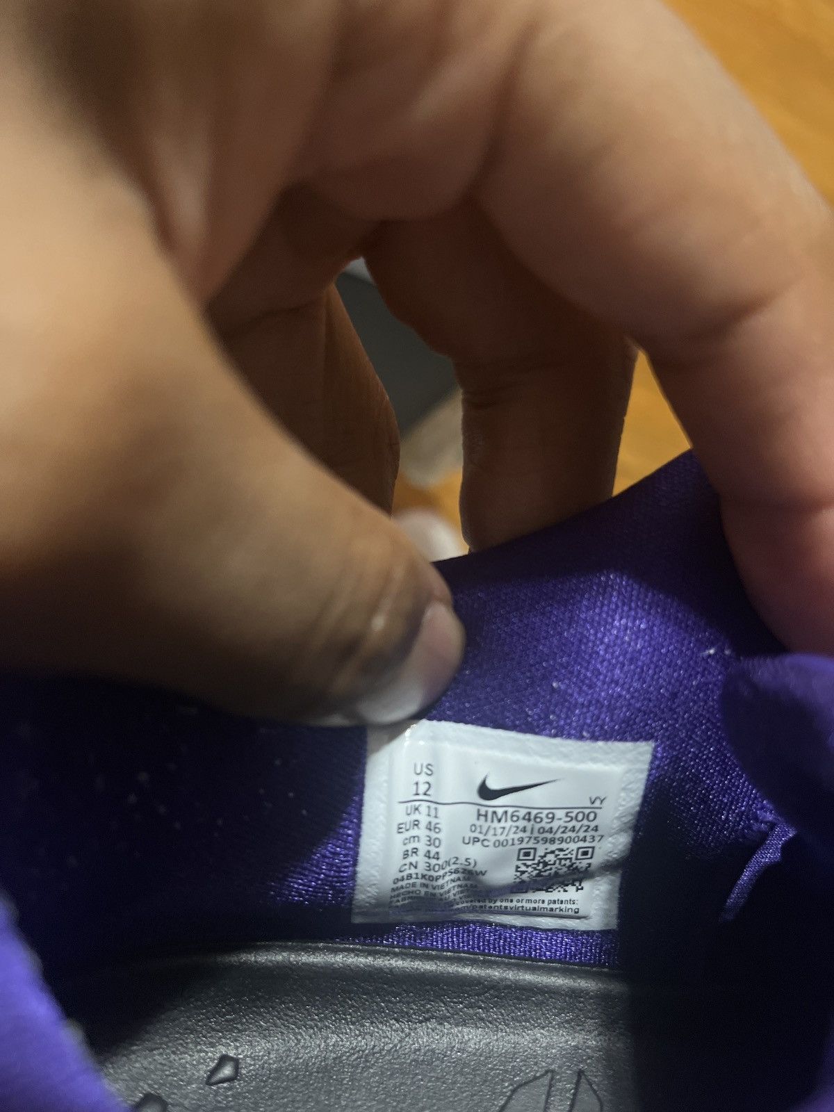 Nike Kobe VII PROTRO TB P Size US 12 / EU 45 - 5 Thumbnail