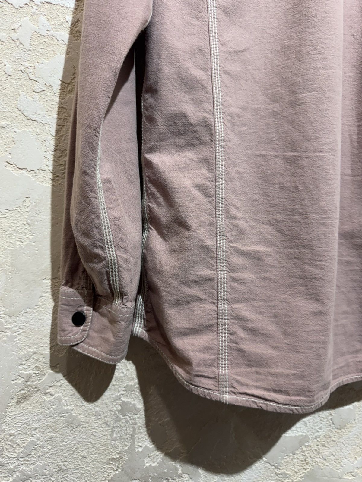 Diesel × Vintage Men's Diesel Long Sleeve Shirt Pink Plaid pattern Vintage Size US M / EU 48-50 / 2 - 9 Thumbnail