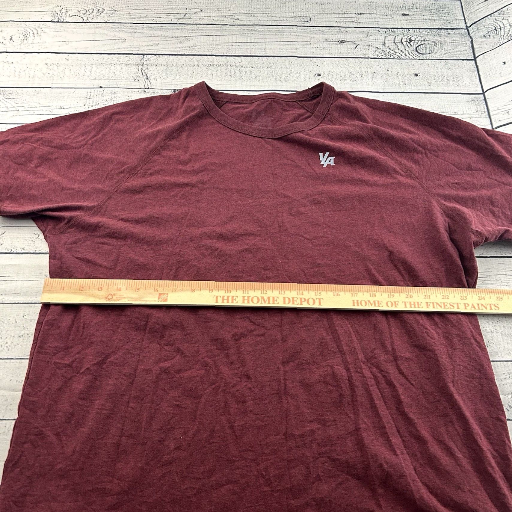 YoungLA Young LA T-Shirt Men Large Maroon Short Sleeve Logo Crew Neck Shirt Mens Size US L / EU 52-54 / 3 - 5 Thumbnail