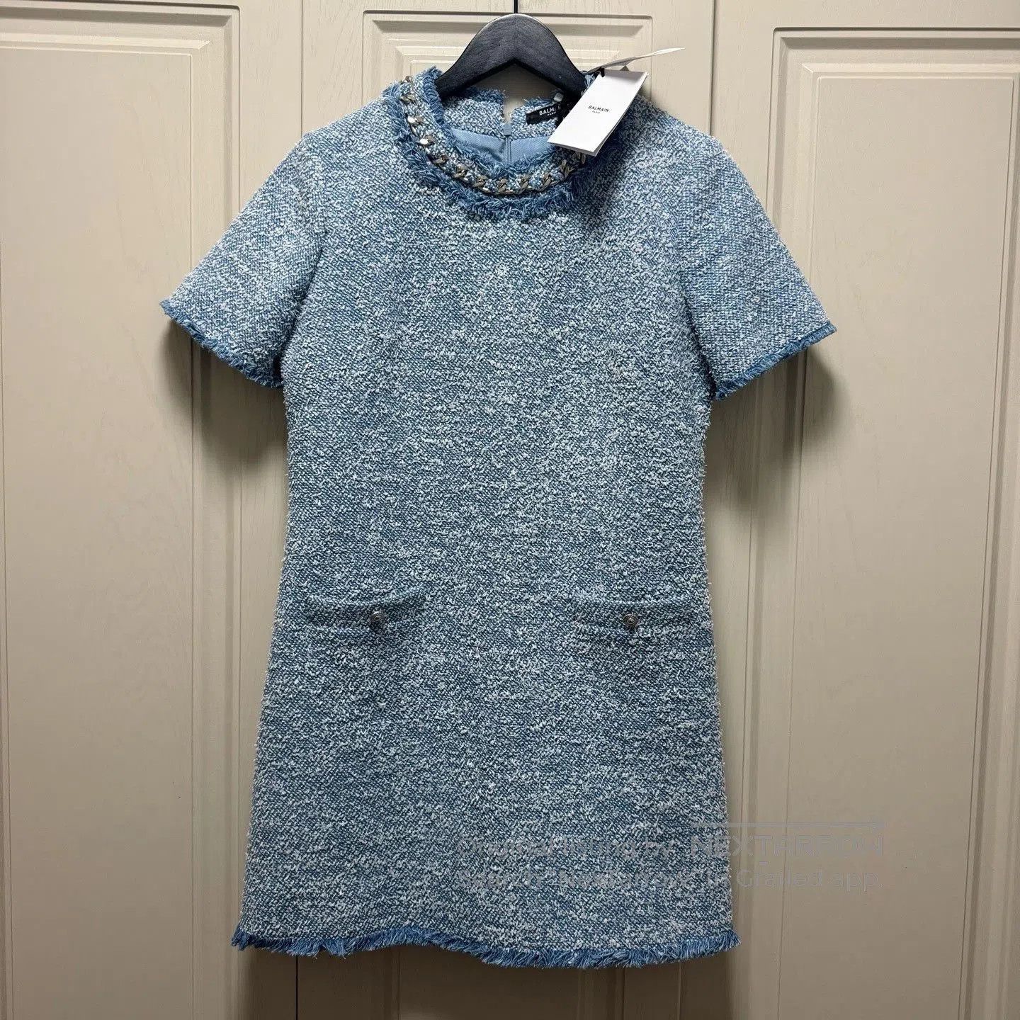 Balmain Balmain New Woven Dress with Tags. Size M / US 6-8 / IT 42-44 - 1 Thumbnail