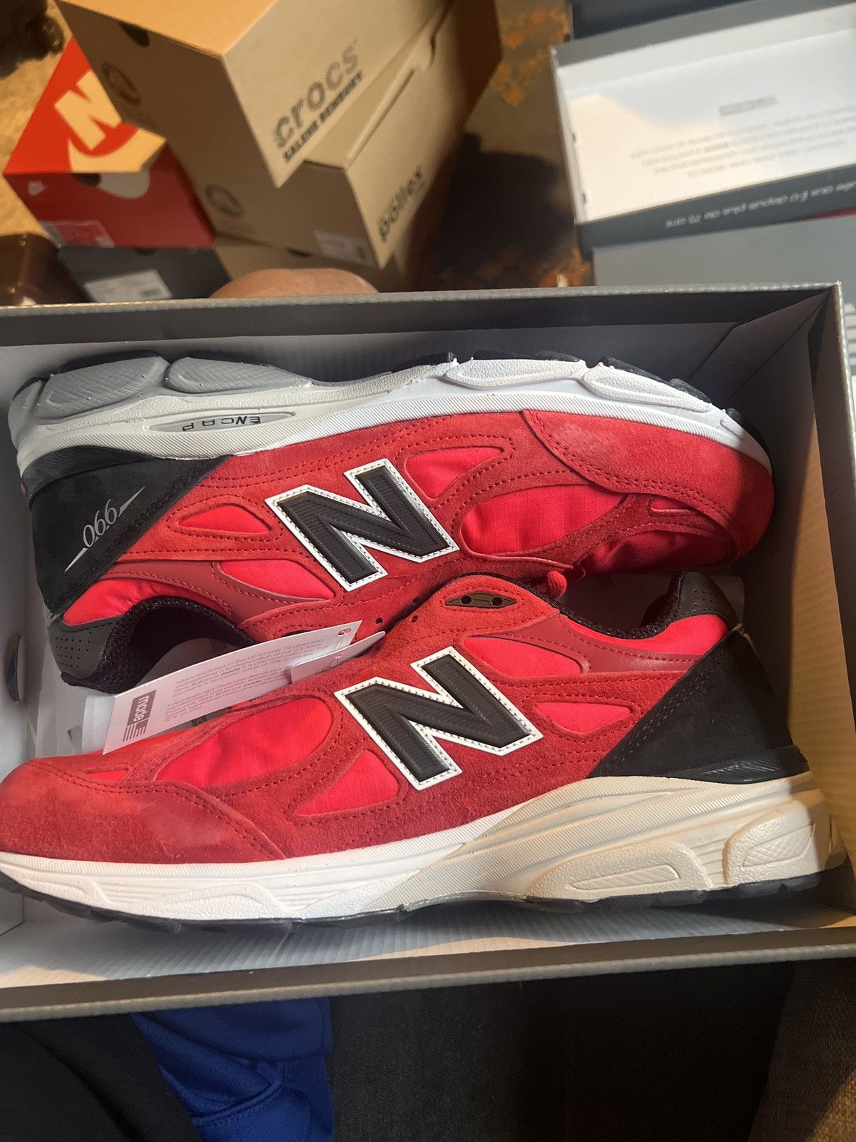 New Balance New Balance 990v3 Size US 11.5 / EU 44-45 - 1 Thumbnail