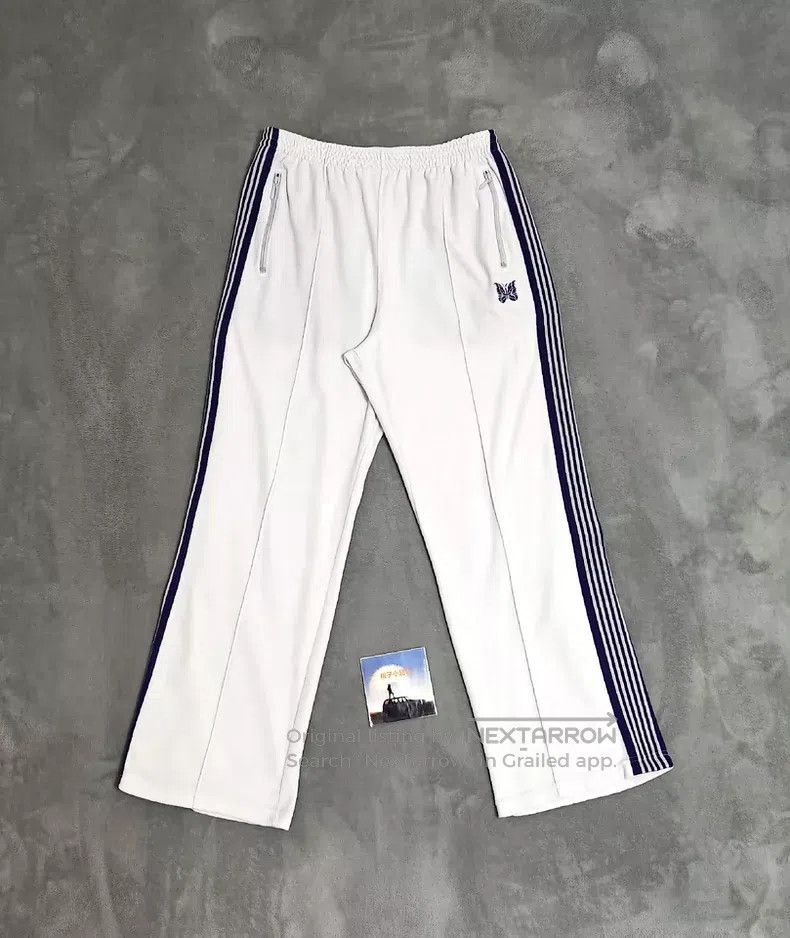 Needles Needles size L Butterfly Pants Wide Leg Pants Butterfly Emb Size US 34 / EU 50 - 1 Thumbnail