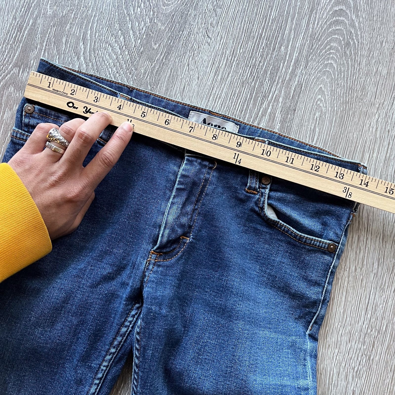Acne Studios ACNE Studios Skinny Straight Leg Womens Denim Jeans Tight Size 26" / US 2 / IT 38 - 9 Thumbnail