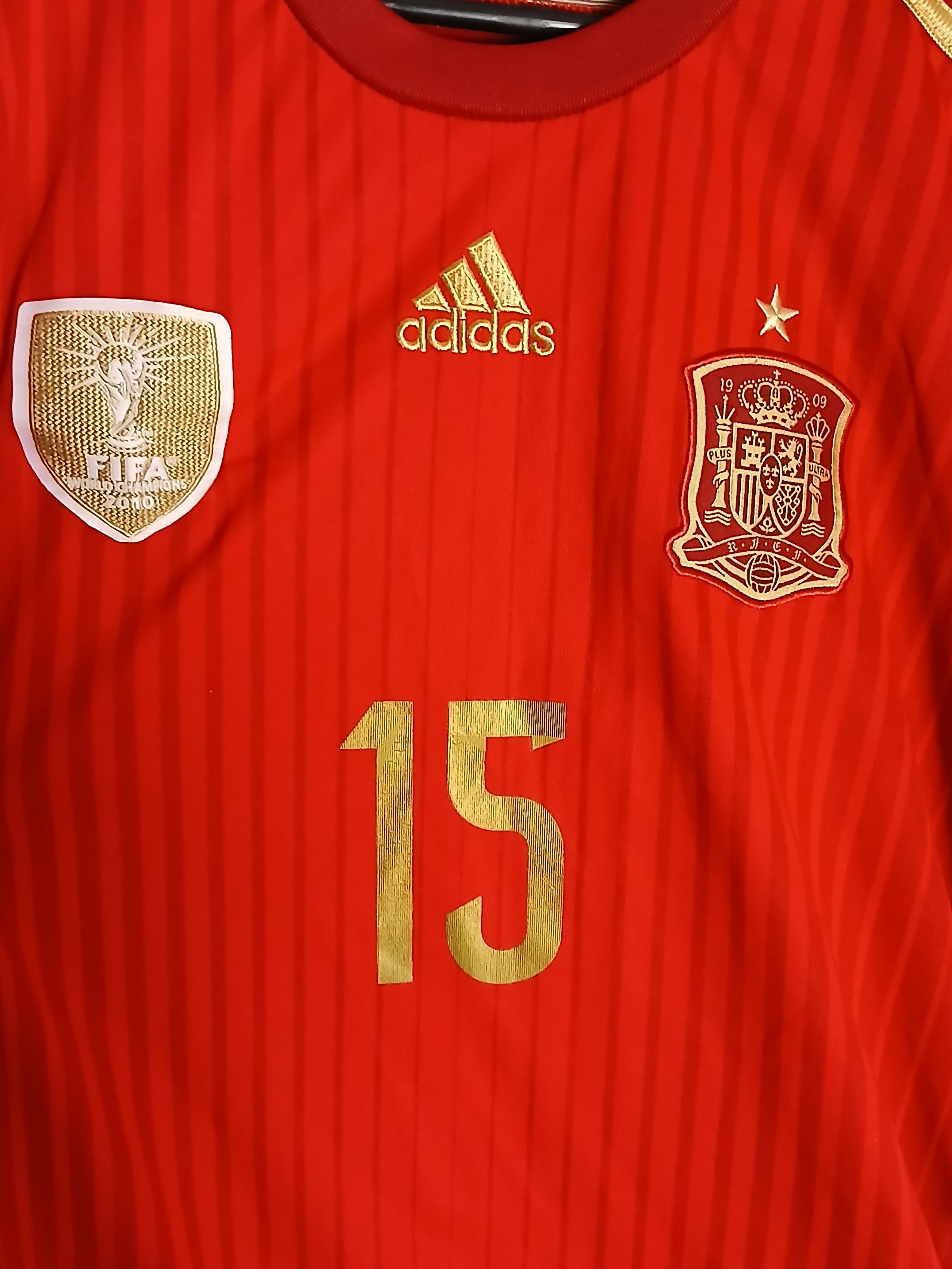 Other Spain National Team 2014/2015 Home Ramos Football Jersey Size US XL / EU 56 / 4 - 4 Thumbnail