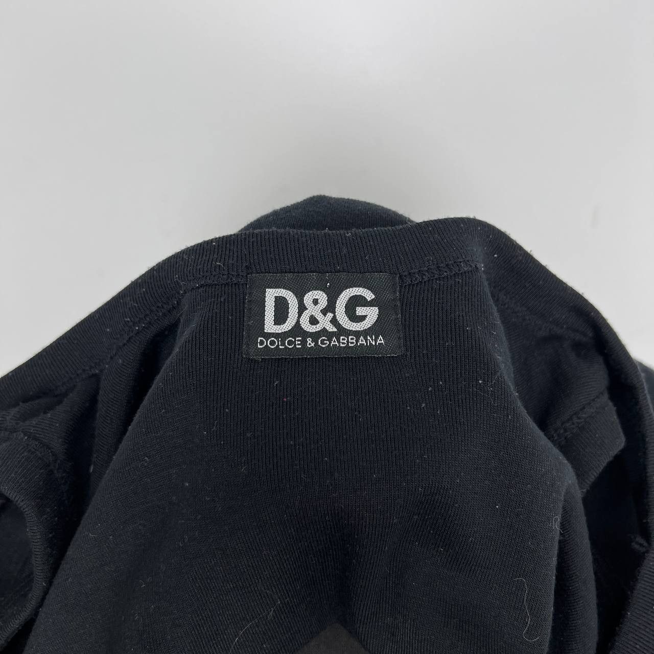 Dolce & Gabbana Dolce & Gabbana Mini Dress Black Logo Tank Racerback Jersey Size S / US 4 / IT 40 - 7 Thumbnail