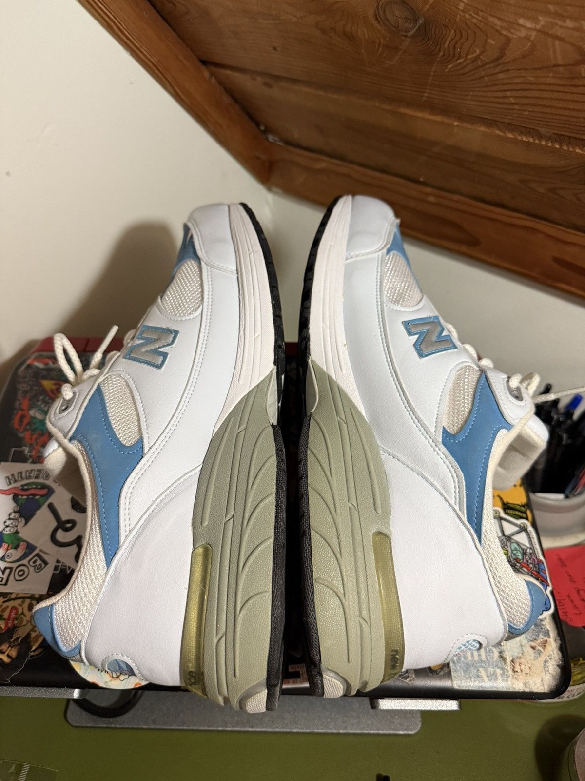 New Balance New Balance 993 ice blue WR993BW Size US 12 / EU 45 - 5 Thumbnail