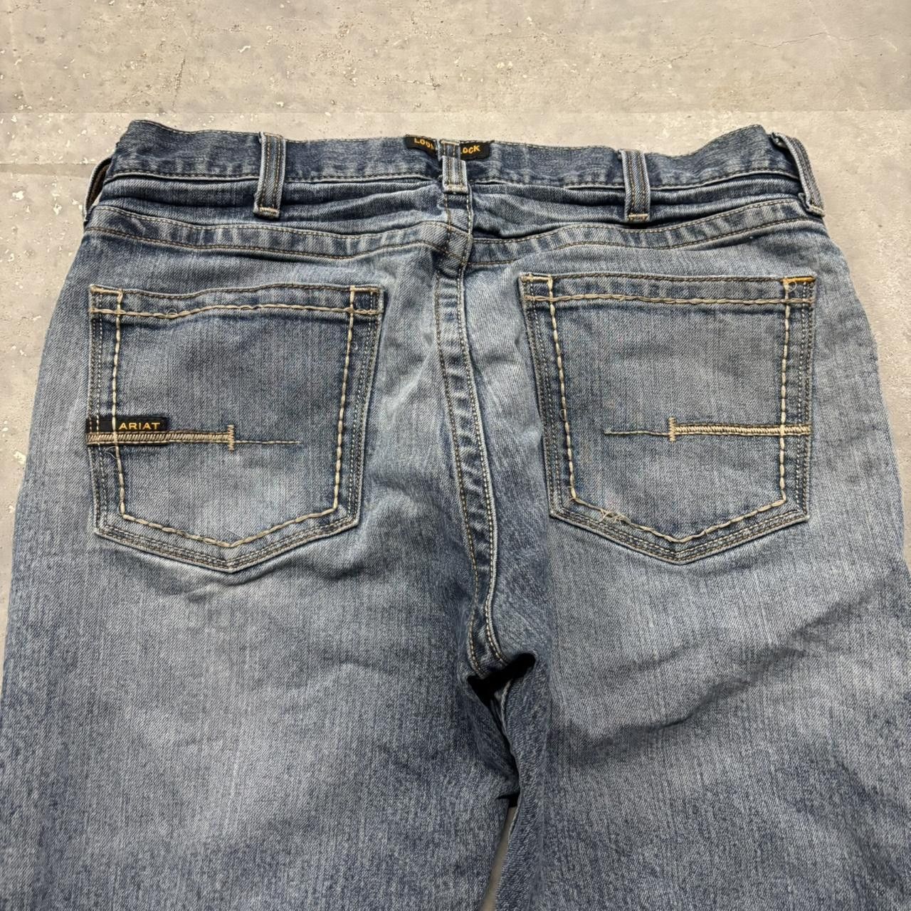 Japanese Brand × Vintage Crazy Vintage Y2K/2000s Grunge Medium Wash Skater Denim Jeans! Size US 34 / EU 50 - 7 Thumbnail