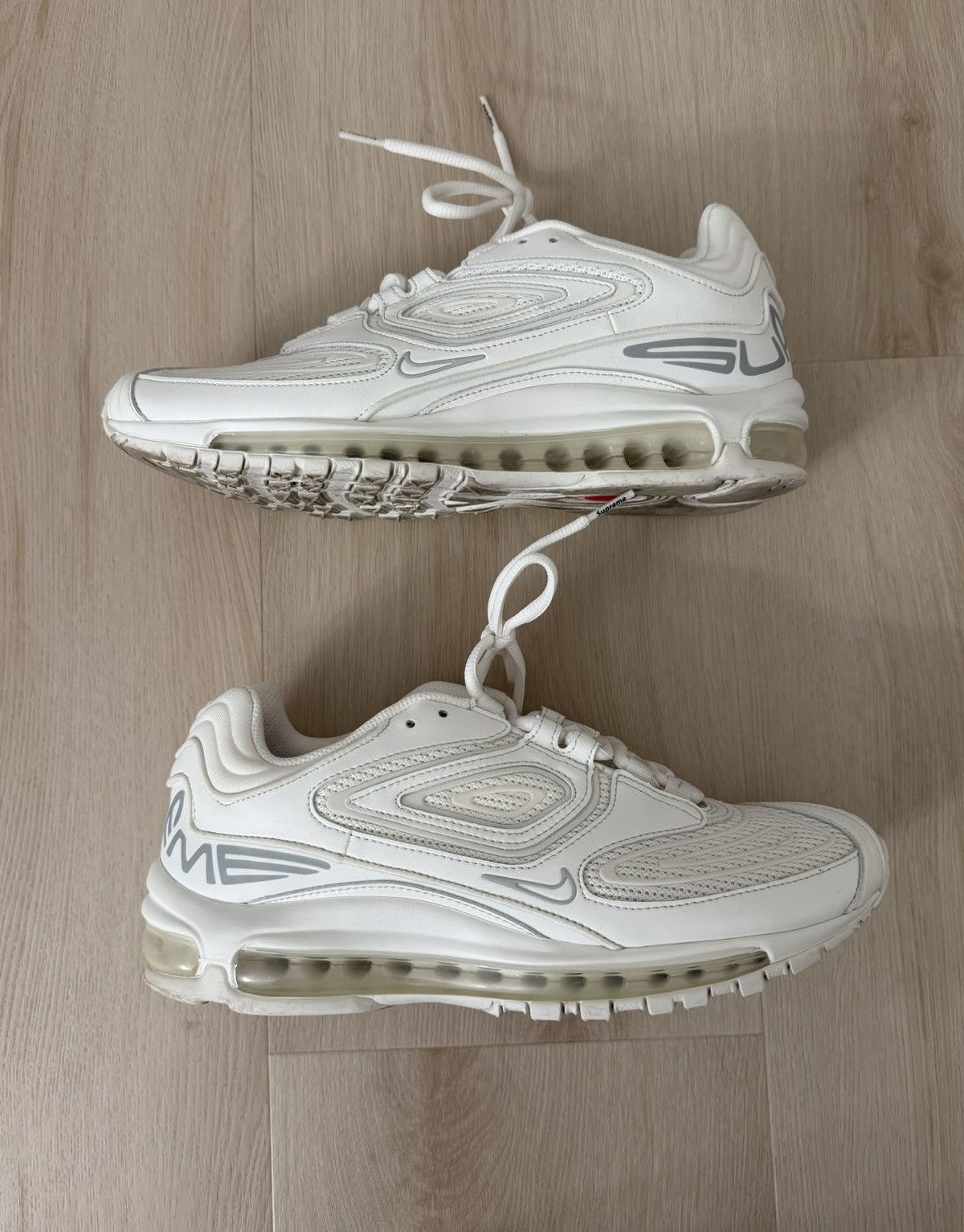 Nike × Supreme Supreme x Nike Air Max 98 TL White Size US 10 / EU 43 - 8 Thumbnail