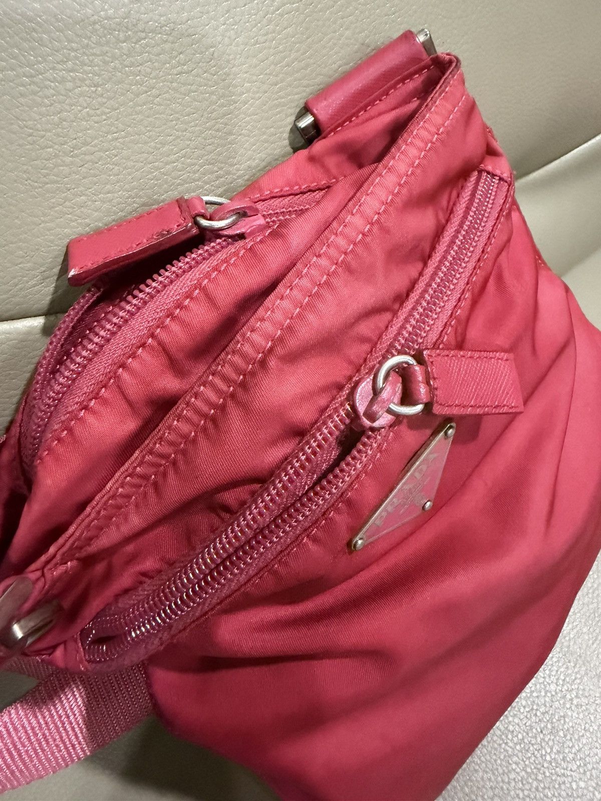 Prada Authentic Prada Tessuto Nyalon Sling Bag Size ONE SIZE - 12 Thumbnail