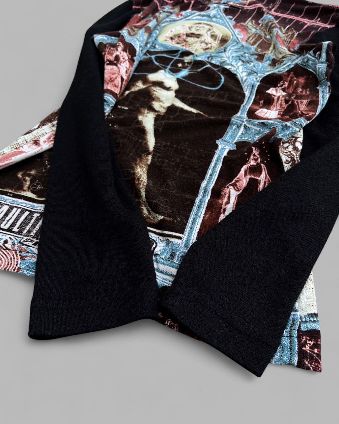 Vintage 🔥 Rare Vintage S/S 2000 Jean Paul Gaultier Printed Top Size M / US 6-8 / IT 42-44 - 14 Thumbnail