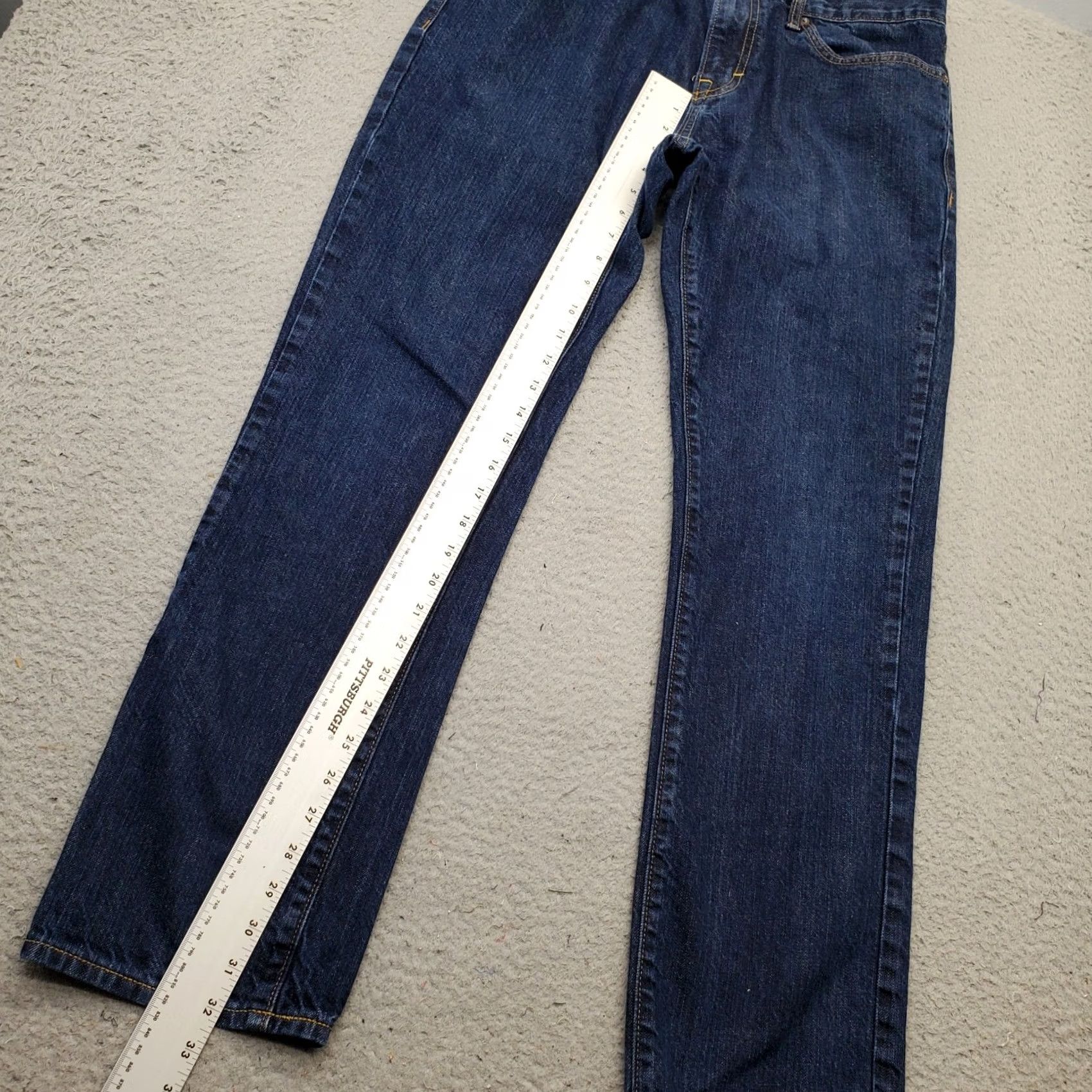 Old Navy Old Navy Mens Jeans Navy Denim 34x32 Western Straight Leg 5-Pocket Outdoor Vintage: No Size US 34 / EU 50 - 5 Thumbnail
