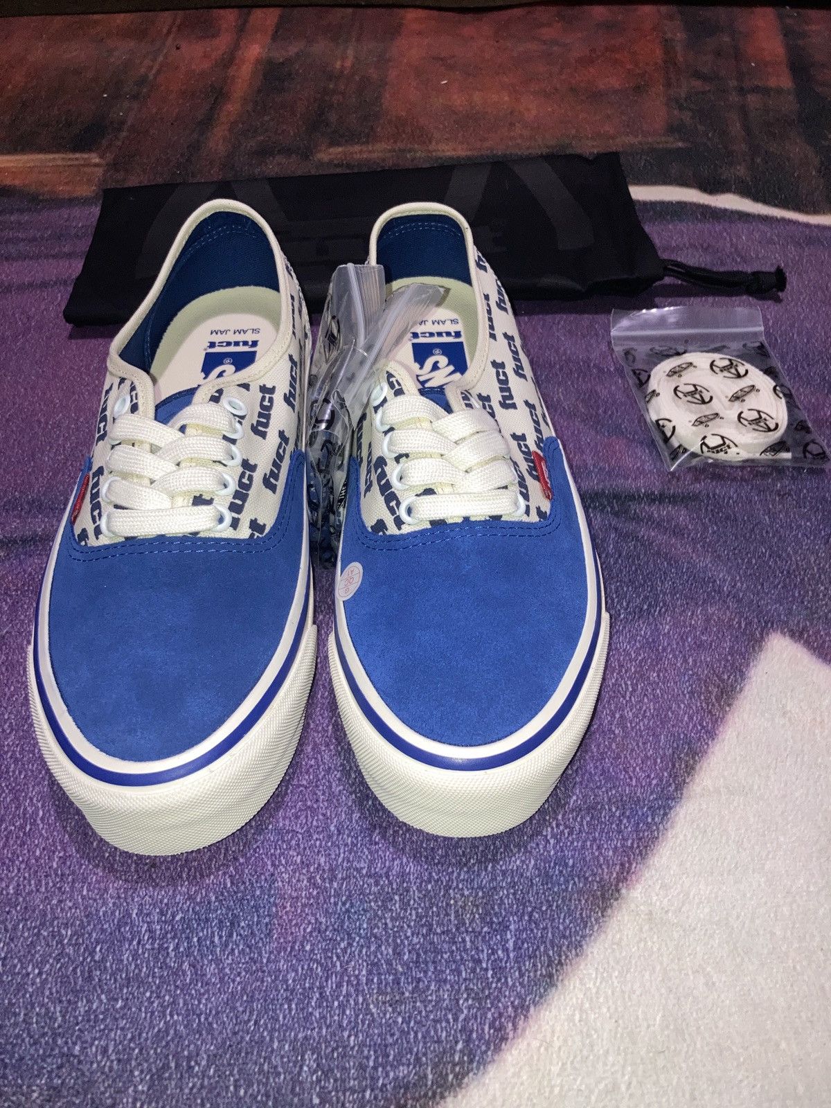 FUCT × Vans Fuct Vans Reissue 44 White/True Blue Size US 9.5 / EU 42-43 - 3 Thumbnail