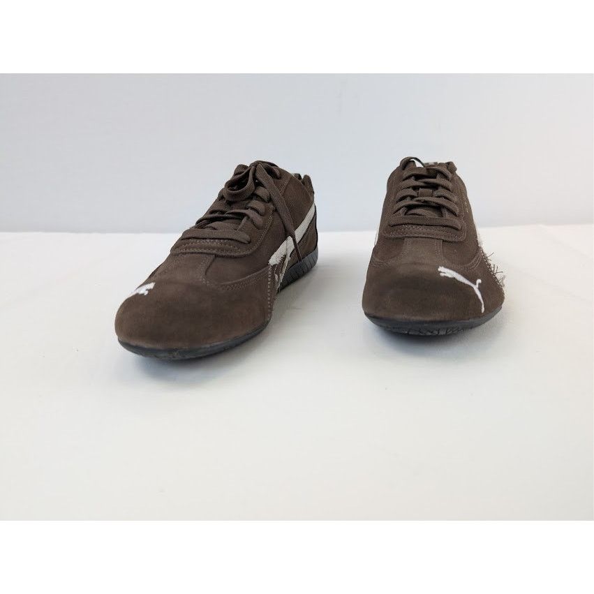 Balenciaga × Puma o1rshd1 Q:3 / Speedcat Destroyed Low Top Sneaker in Brown Size US 11 / EU 44 - 7 Thumbnail