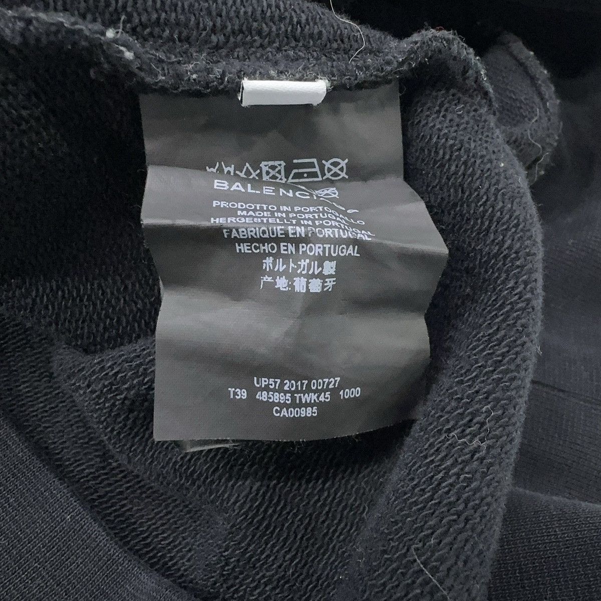 Balenciaga Balenciaga Paris Tourist Souvenir Hoodie Size US S / EU 44-46 / 1 - 4 Thumbnail
