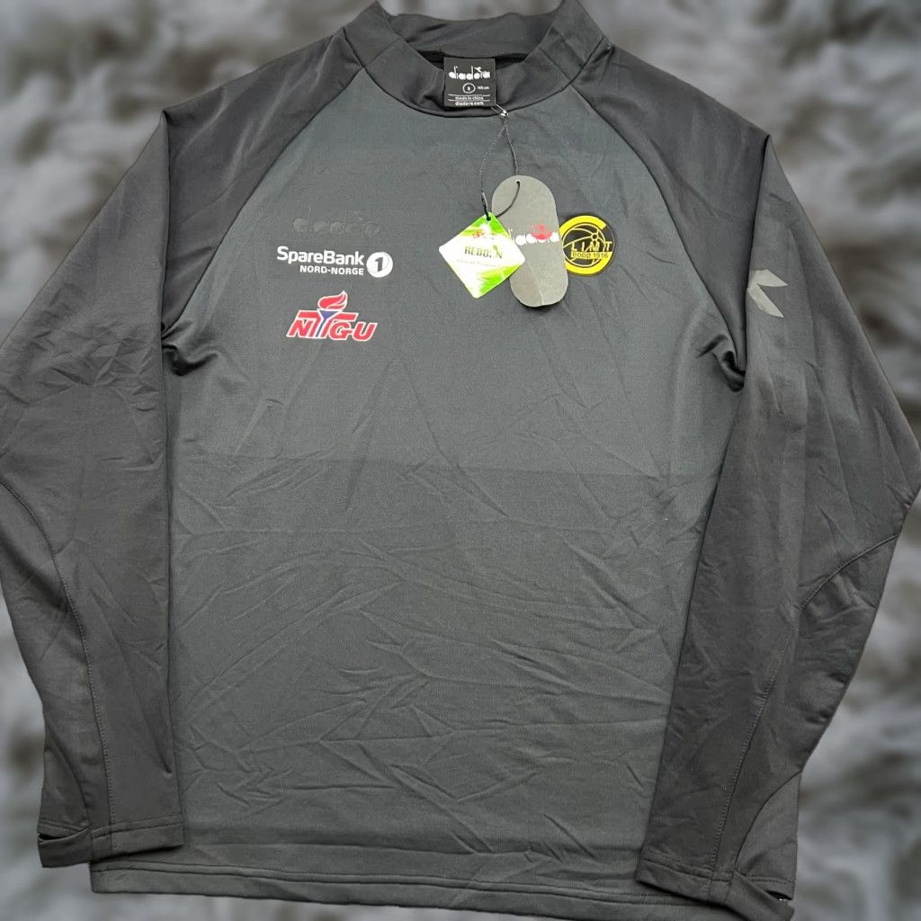 Diadora Diadora Bodo Glimt Track Top Football Small Norway Black Long Sleeve Zip Diadora Mens S Quick Dry Dragged? Size US S / EU 44-46 / 1 - 1 Thumbnail