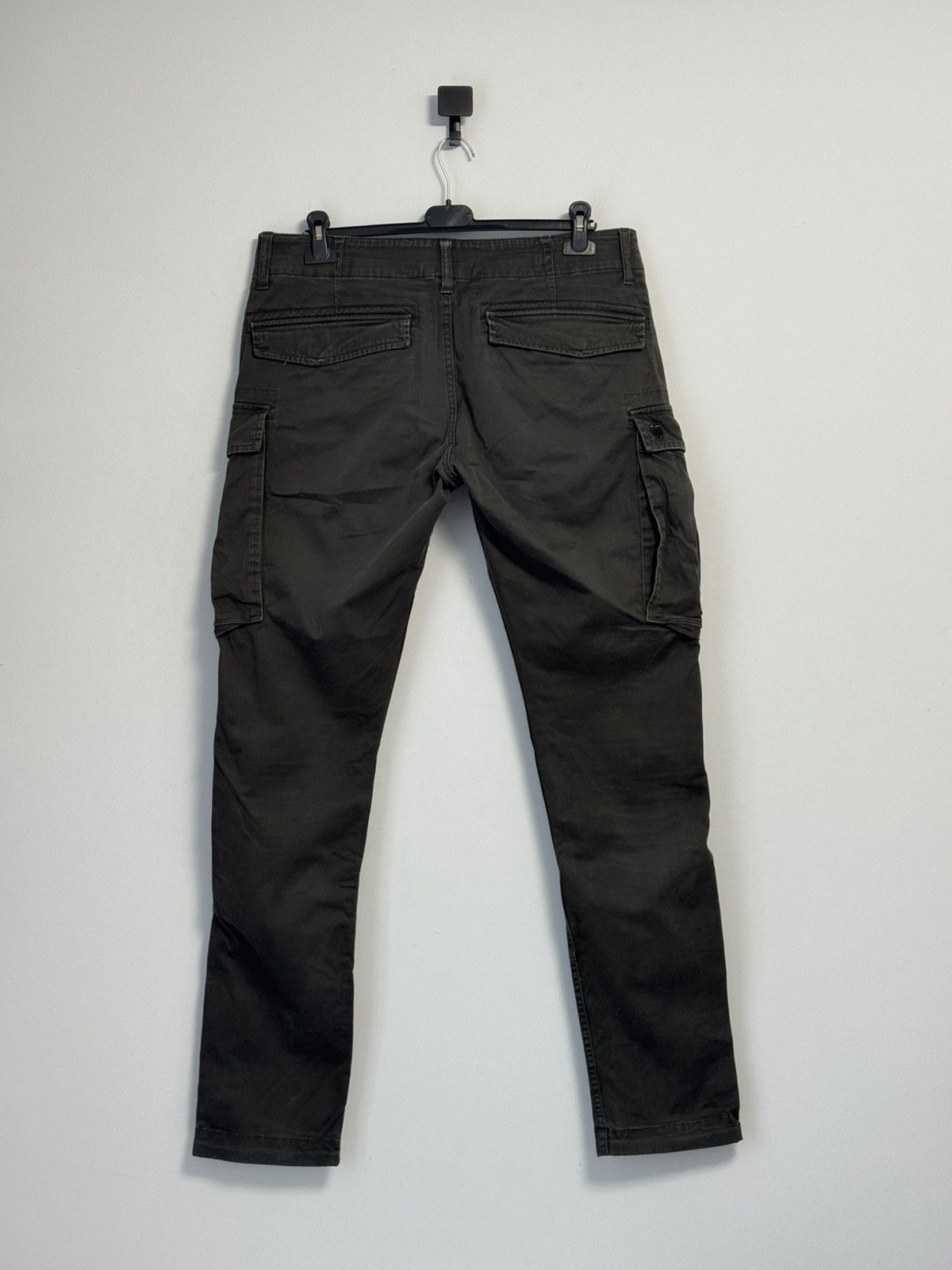 G-Star G-STAR RAW Khaki Green ROVIC SLIM Multipocket Cargo Pants Size US 36 / EU 52 - 12 Thumbnail