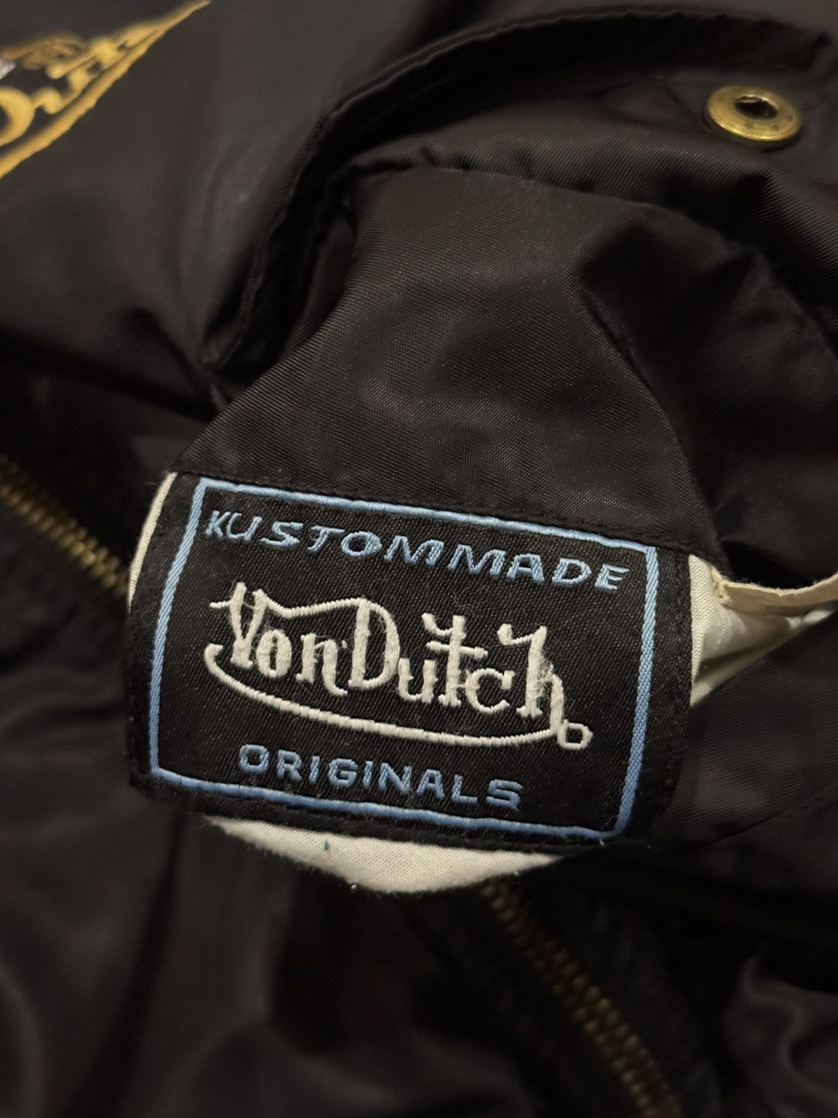 Von Dutch Von Dutch MA-1 style flight bomber jacket. Size US L / EU 52-54 / 3 - 20 Thumbnail
