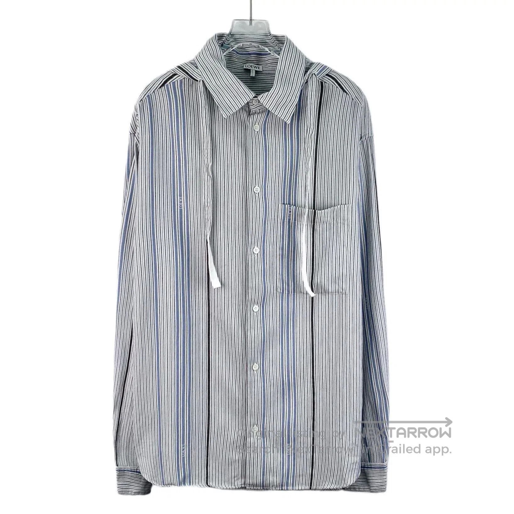 Loewe Loewe Color-Blocked Wool Shirt with Hood. Size US M / EU 48-50 / 2 - 1 Thumbnail