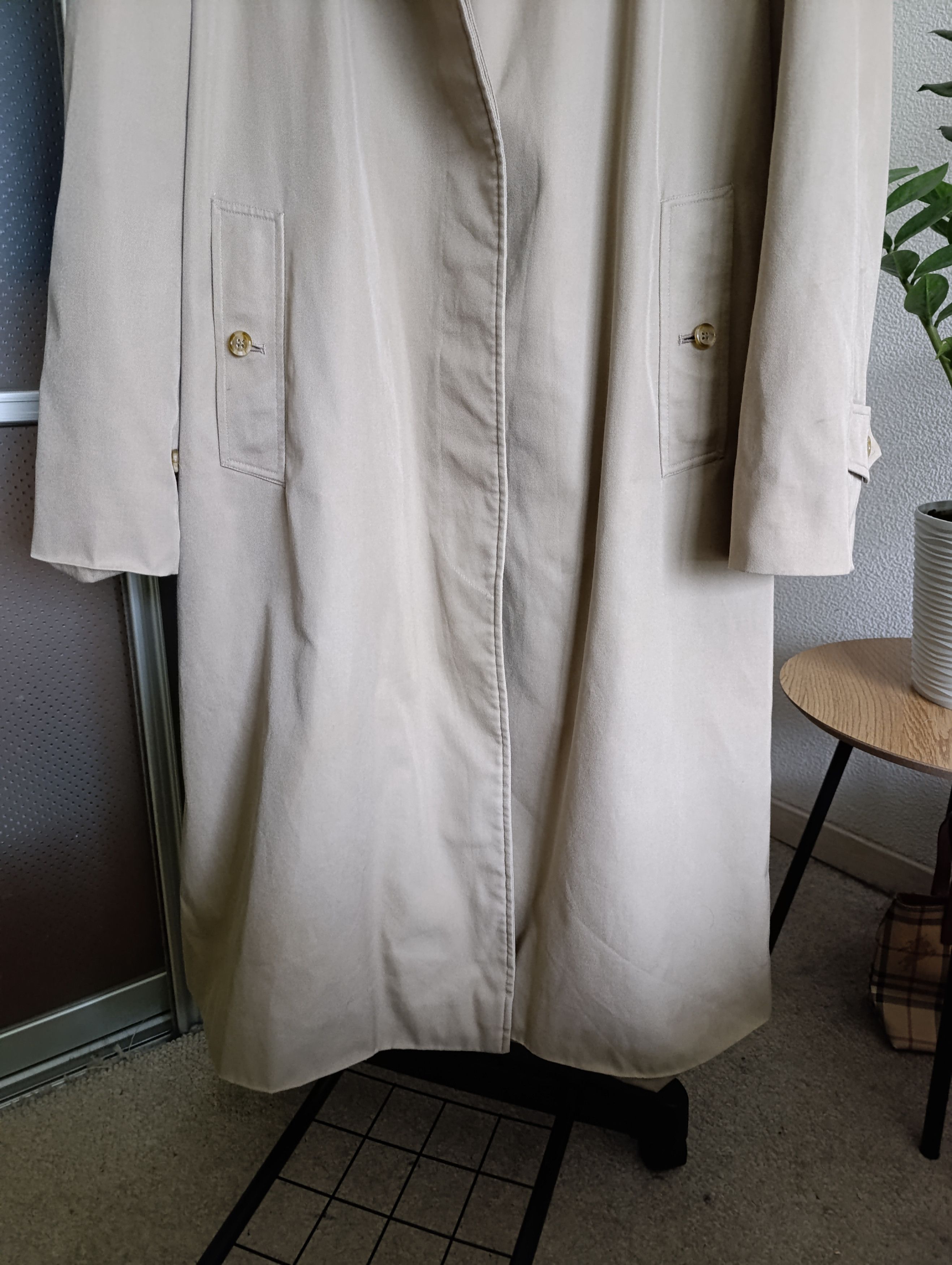 Burberry BURBERRY BURBERRYS VINTAGE WOMENS LONG TRENCH COAT Size XL / US 12-14 / IT 48-50 - 6 Thumbnail