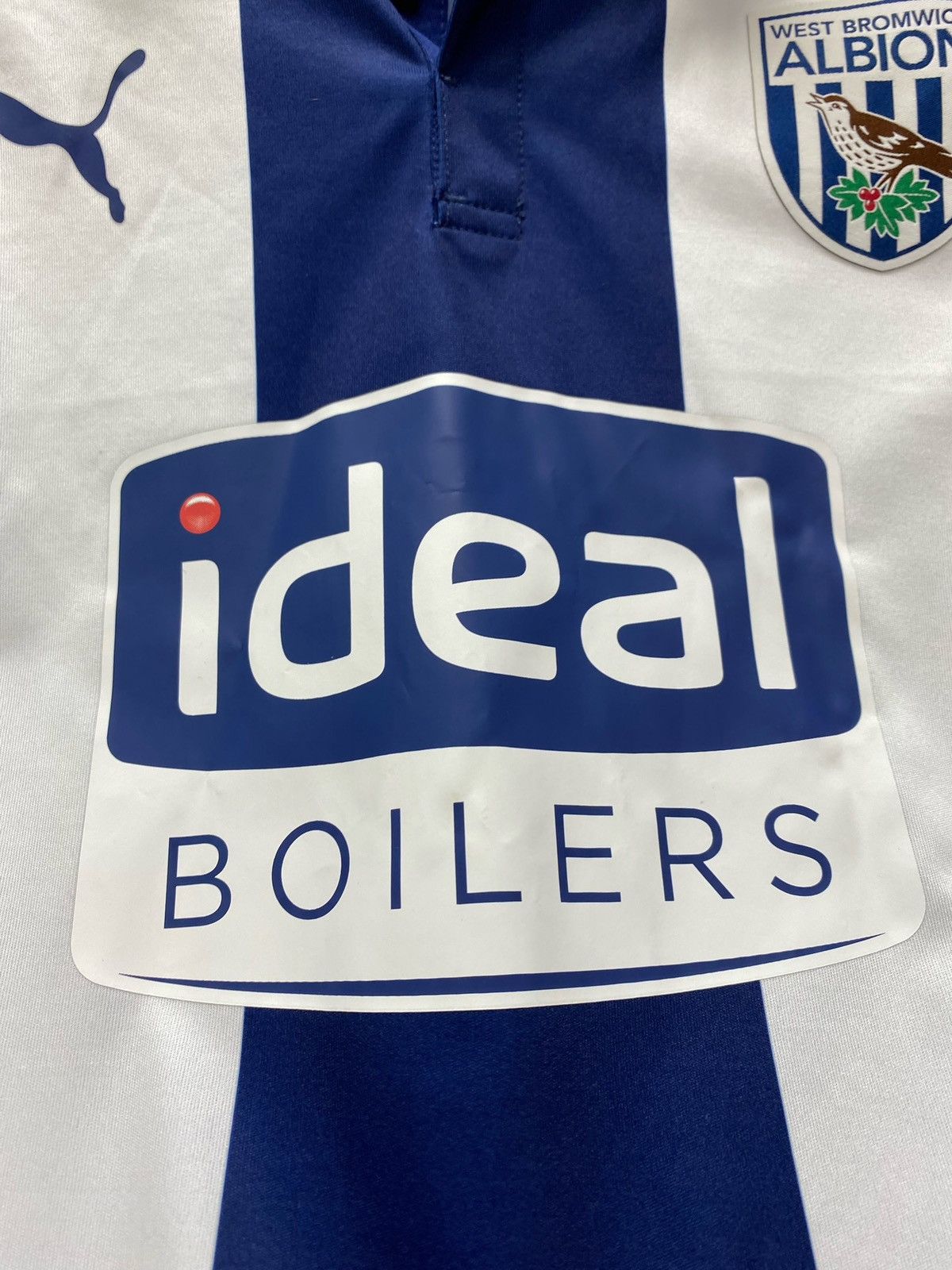 Puma West Bromwich Albion 2018 2019 Puma home soccer jersey Size US S / EU 44-46 / 1 - 13 Thumbnail