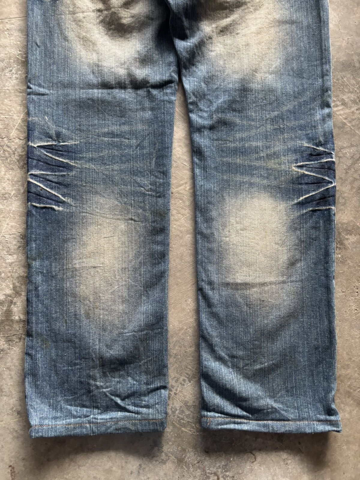 Hysteric Glamour × If Six Was Nine × Japanese Brand ROOT THREE STYLE JAPANESE DENIM rusty washed mud PUNK GRUNGE Size US 35 - 16 Thumbnail