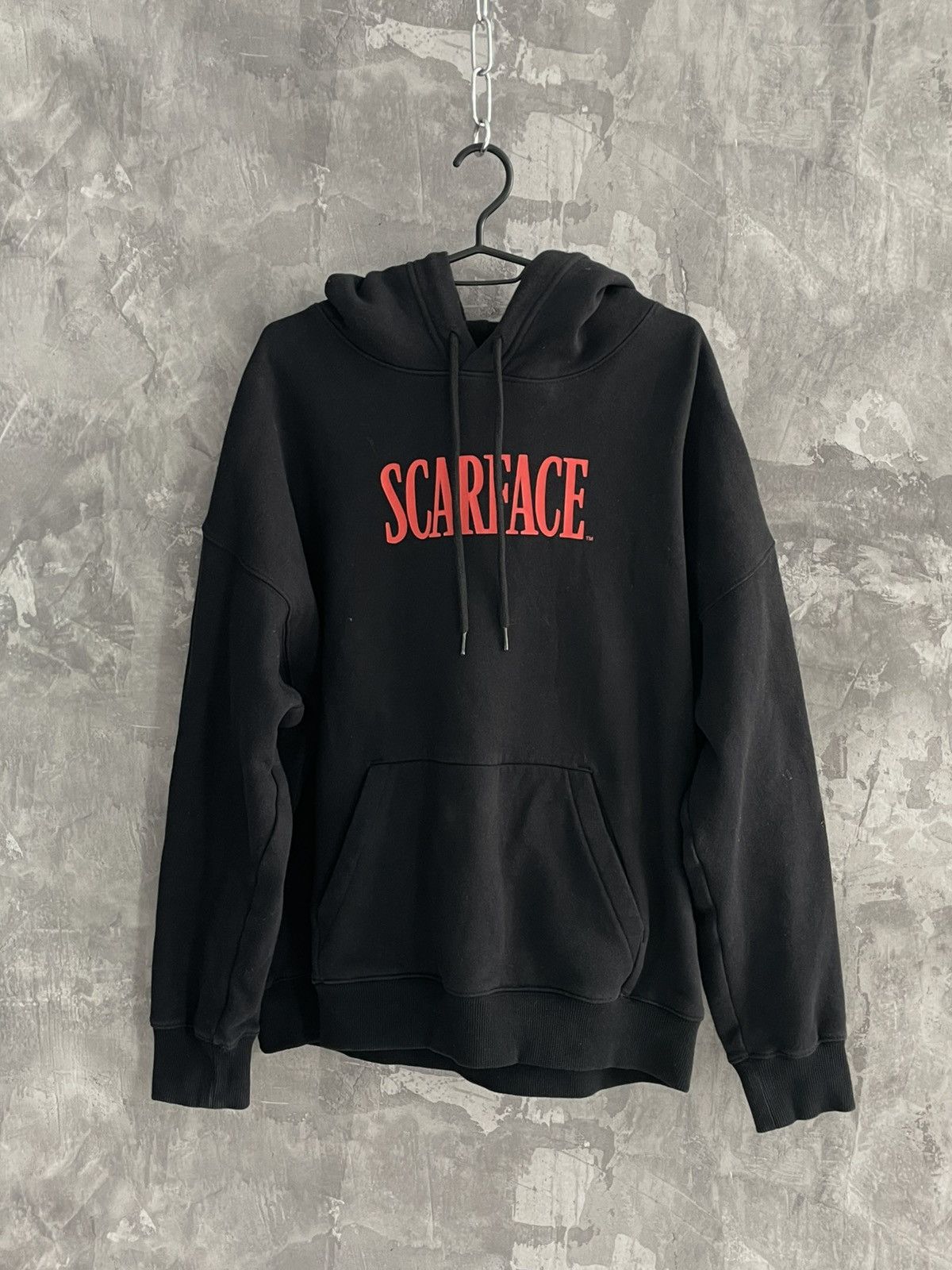 Vintage Vintage Scarface Faded Hoodie Y2K Hype Movie Retro Size US M / EU 48-50 / 2 - 2 Thumbnail