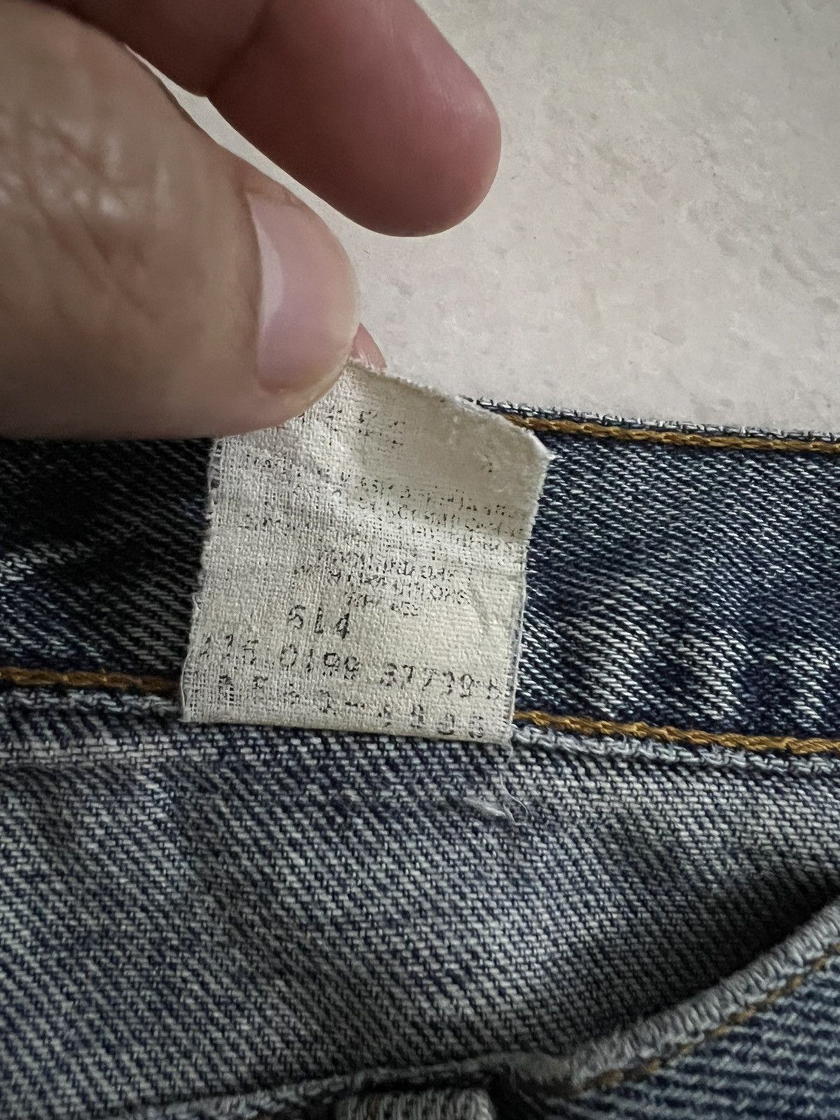Levi's VINTAGE 90’S LEVIS 550 DISTRESSED JEANS RARE Size US 29 - 16 Thumbnail