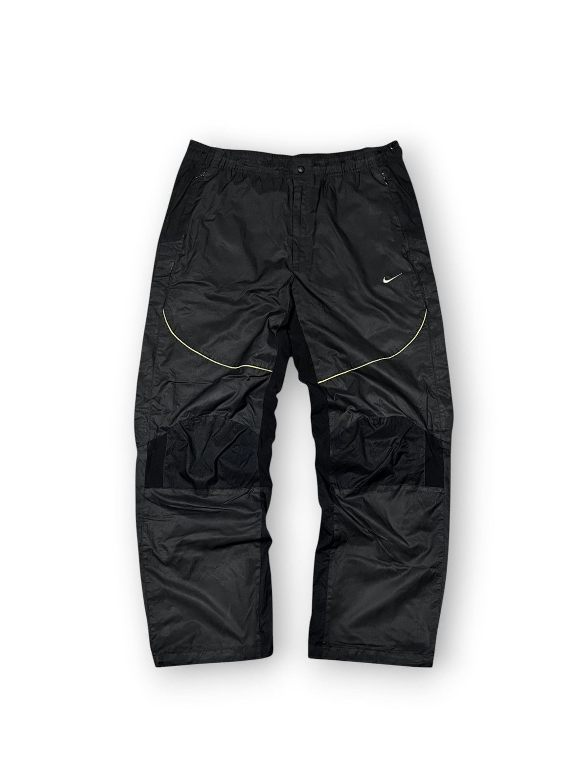 Nike 2005 Nike Clima-Fit Vintage Technical Track Pants Size US 30 / EU 46 - 1 Thumbnail