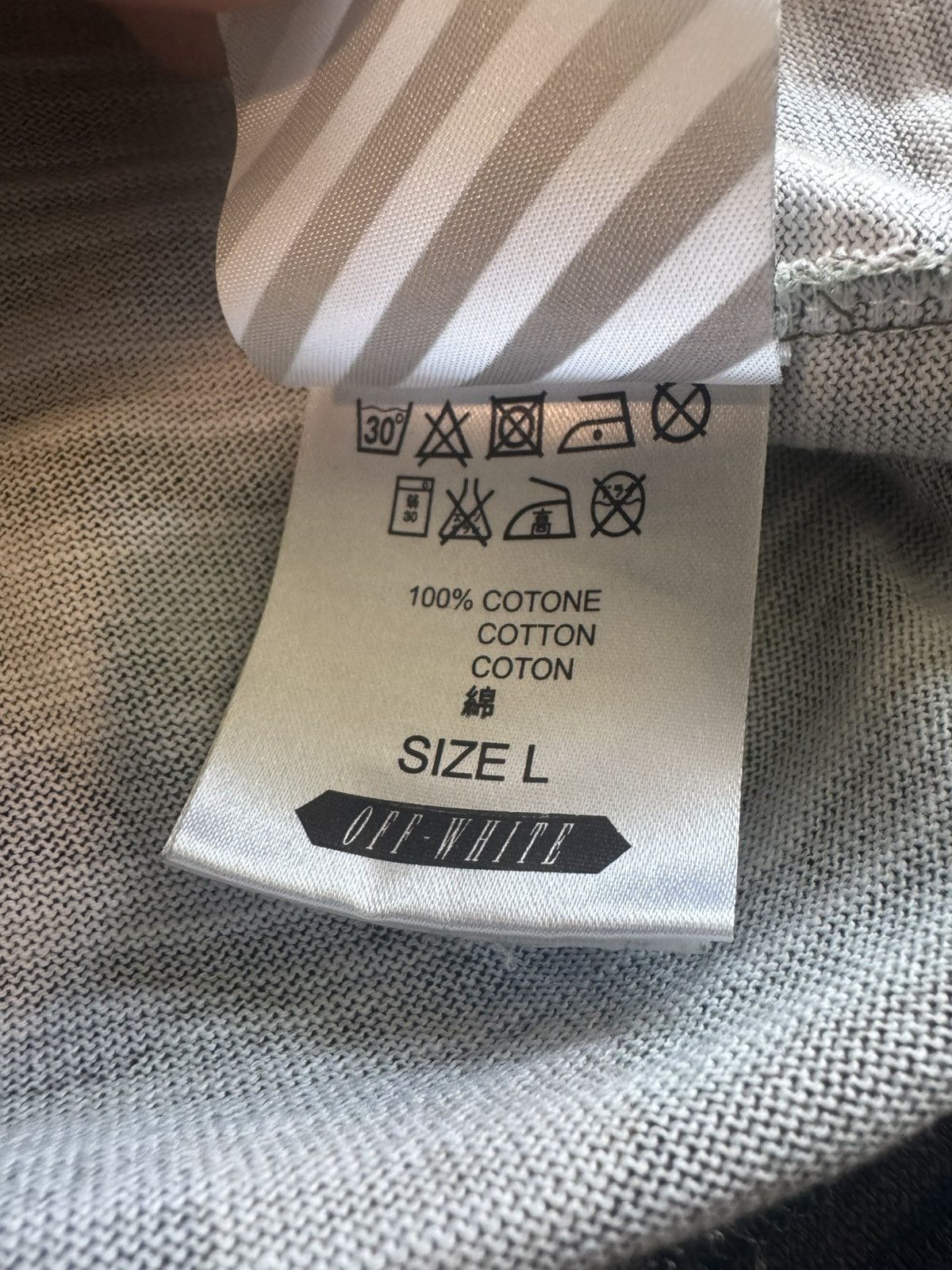 Off-White Off-White Camo T-Shirt Size US L / EU 52-54 / 3 - 5 Thumbnail