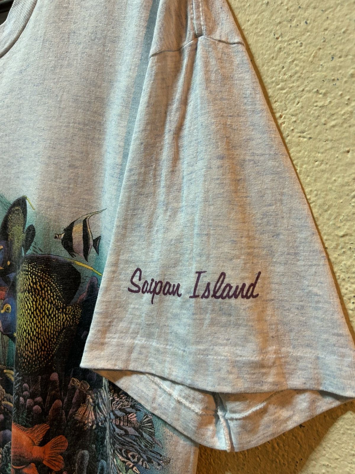 Habitat × Signal Sport Vintage Saipan Island Aqua Marine Habitat Tshirt Size US L / EU 52-54 / 3 - 9 Thumbnail