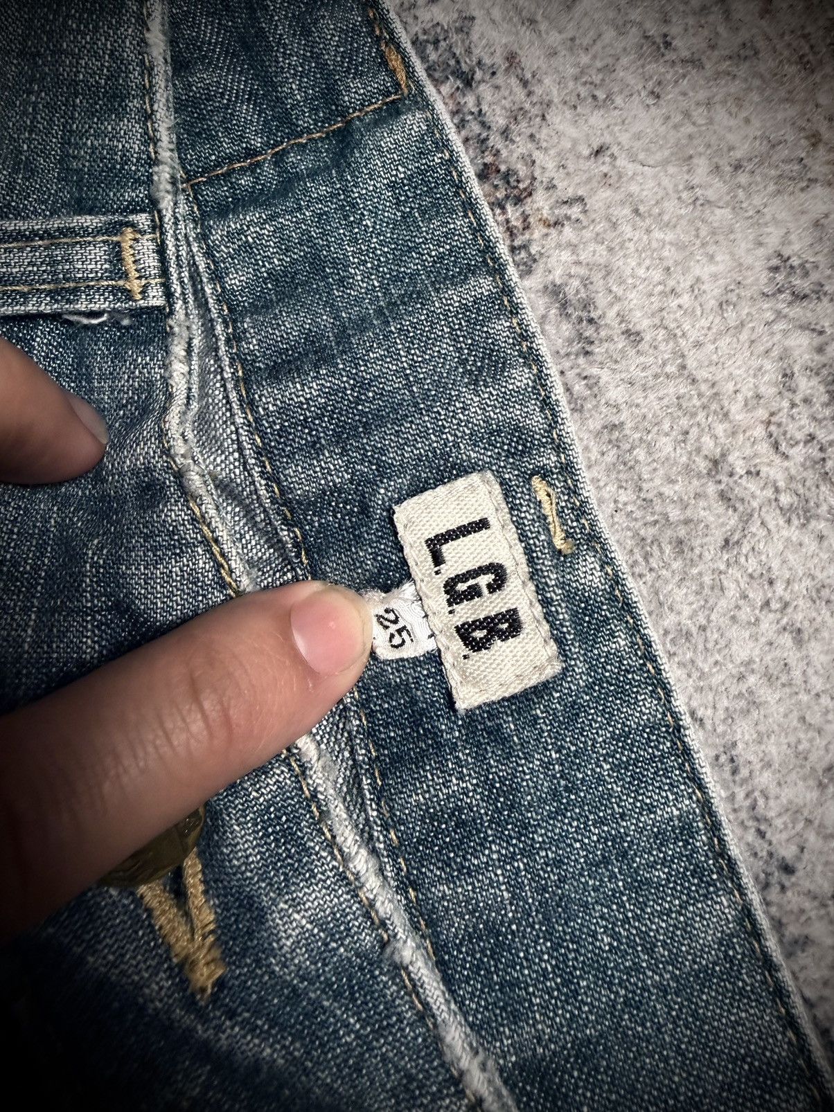 Le Grande Bleu (L.G.B.) le grand bleu mega flared denim Size US 28 / EU 44 - 6 Thumbnail