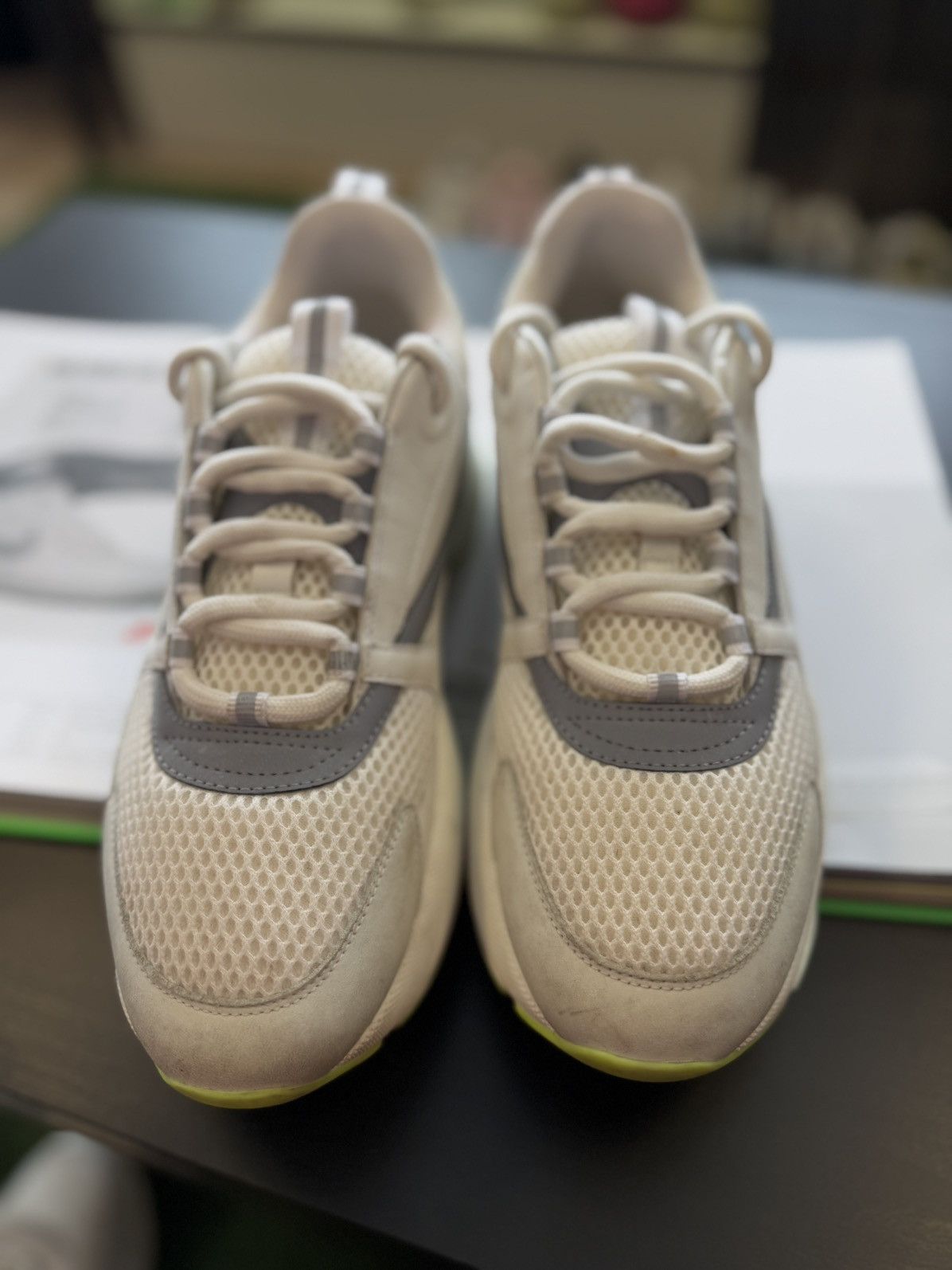 Dior Dior B22 White Green Bottom Size 44EU/11US Size US 11 / EU 44 - 9 Thumbnail