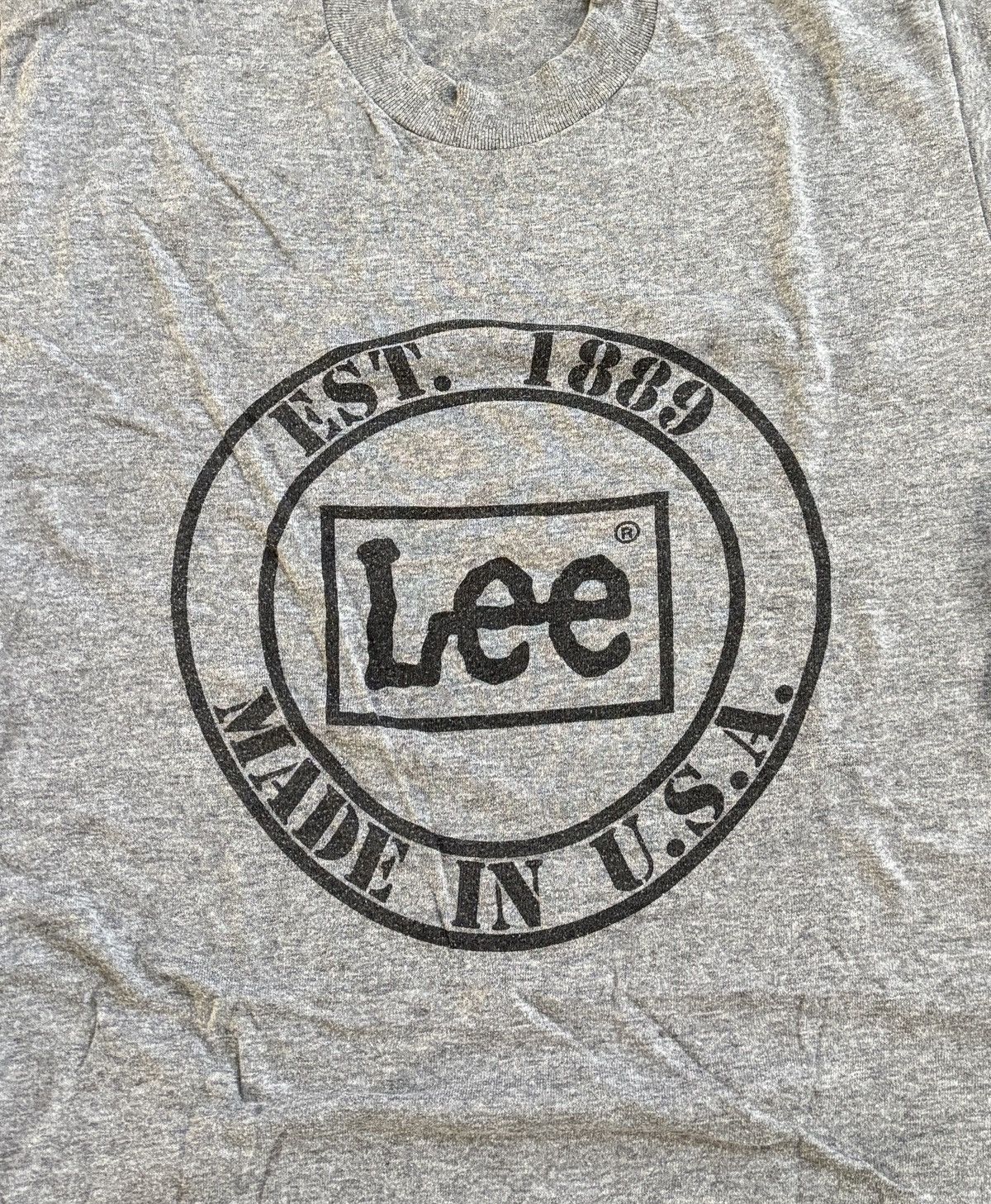 Lee Vintage 90s Lee Jeans Rodeo Made In USA T-Shirt Size US M / EU 48-50 / 2 - 2 Thumbnail