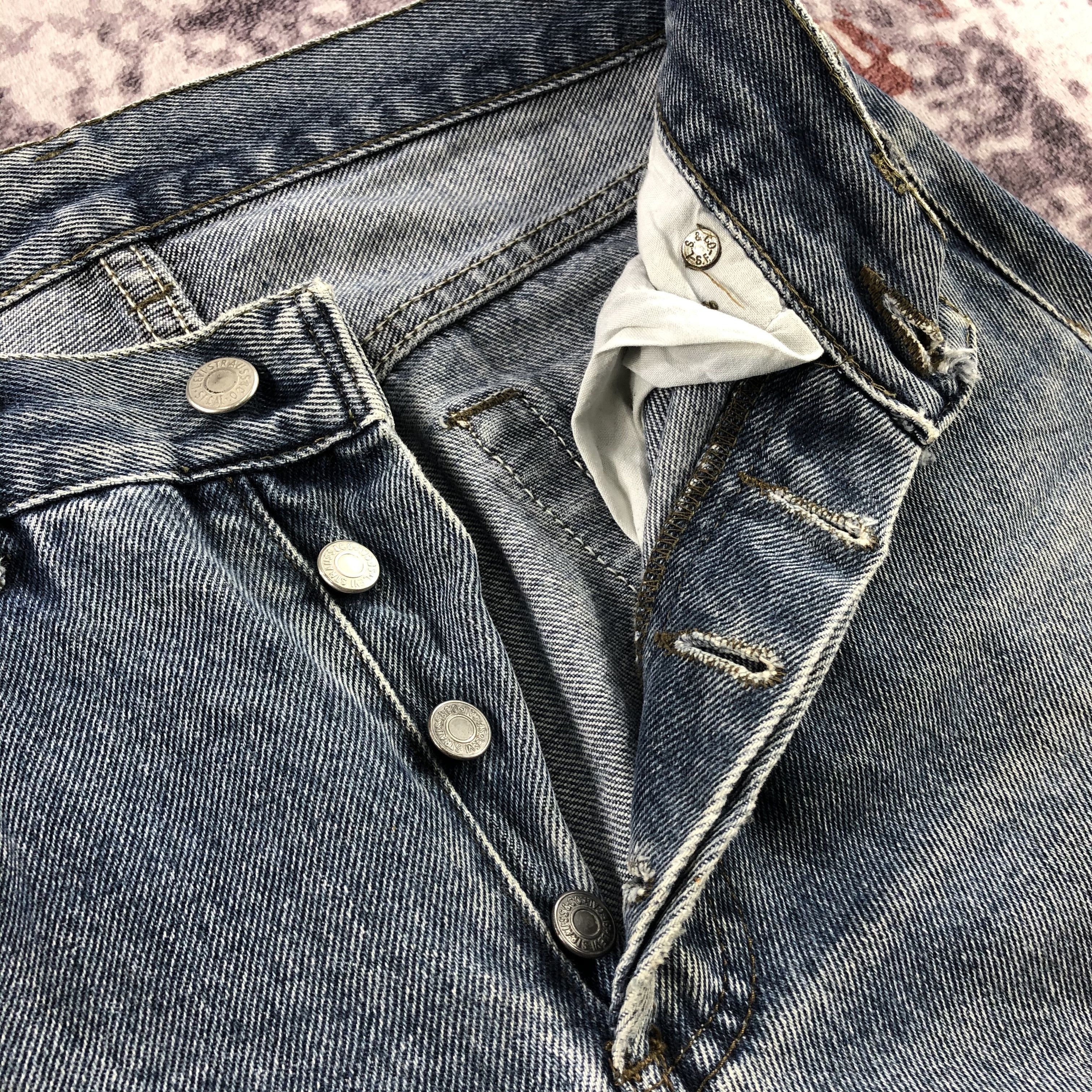 Levi's 90s Vintage Levis 501 Jeans-JM2932 Size US 29 - 10 Thumbnail