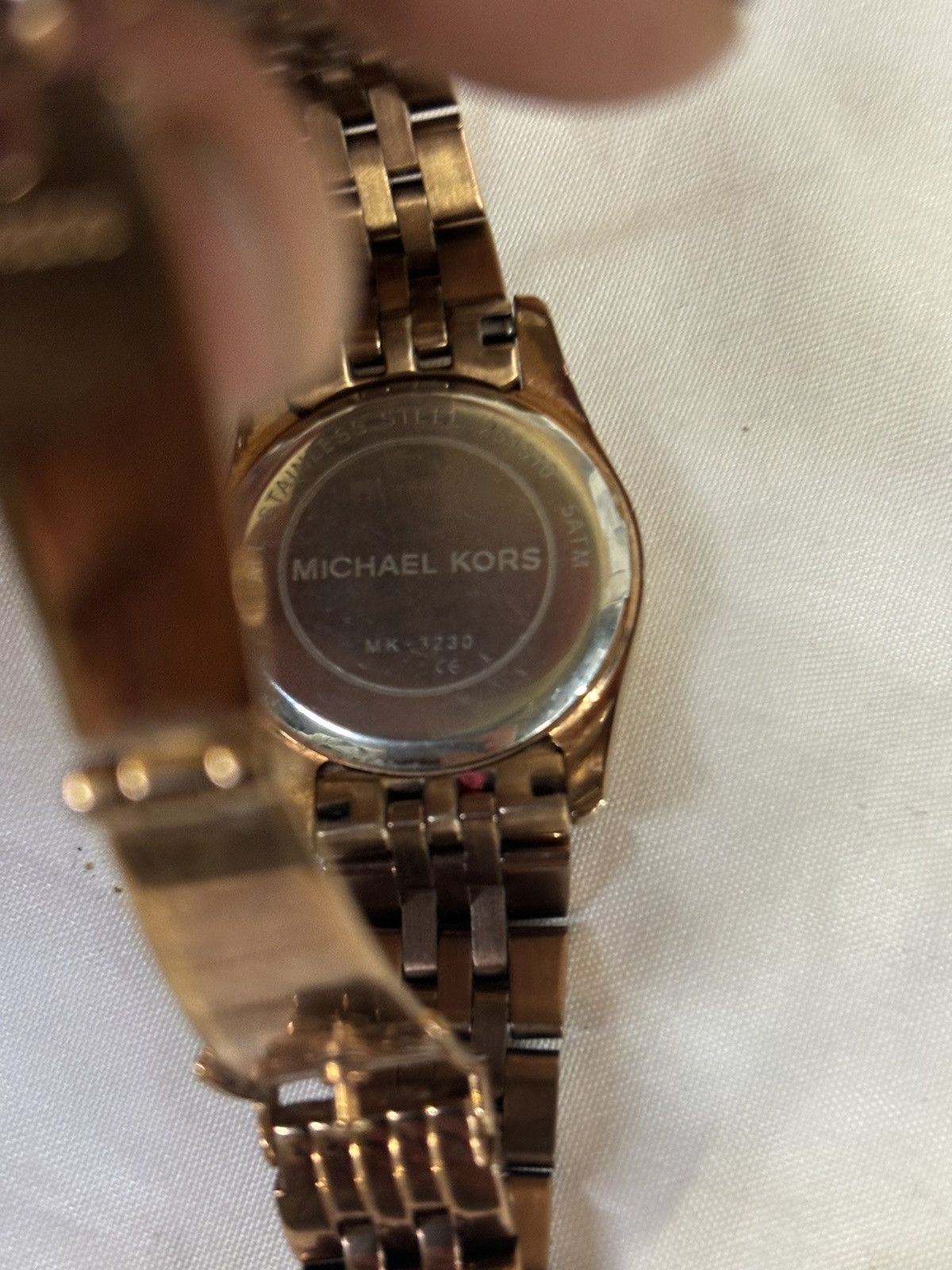 Michael Kors Michael Kors Lexington MK-3230 Women’s Watch! New Battery! Size ONE SIZE - 7 Thumbnail