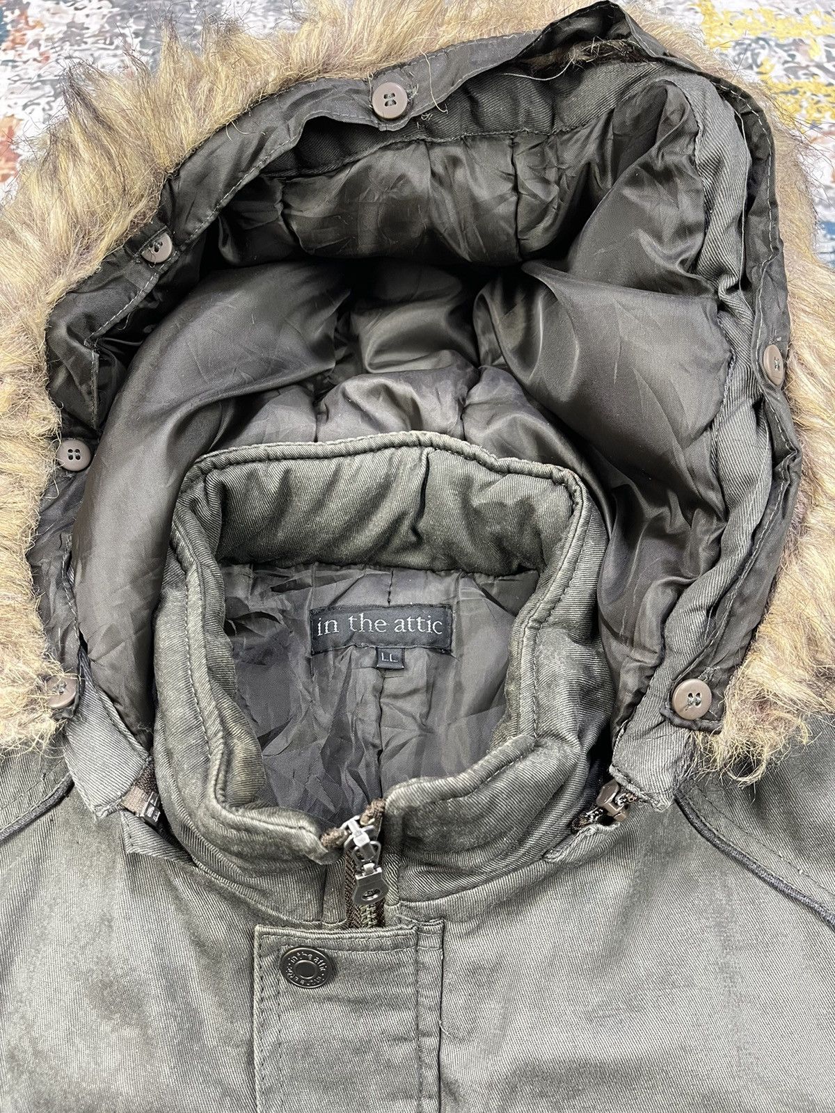 In The Attic M65 Fur Parka If Six Was Nine Style Jackets Size US L / EU 52-54 / 3 - 8 Thumbnail