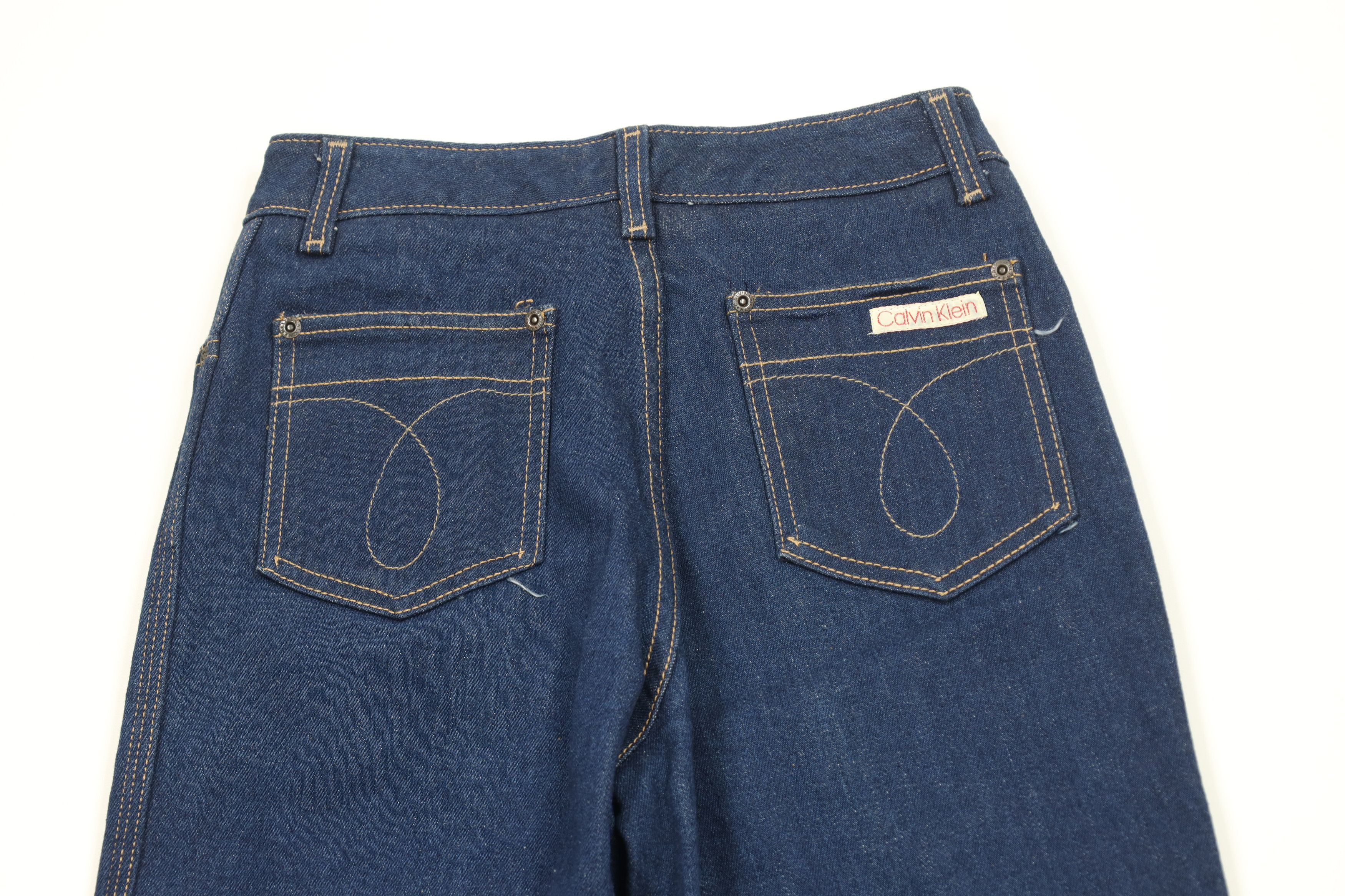 Calvin Klein Vintage 80s 90s Calvin Klein Straight Leg Denim Jeans USA Size 34" / US 12 / IT 48 - 10 Thumbnail