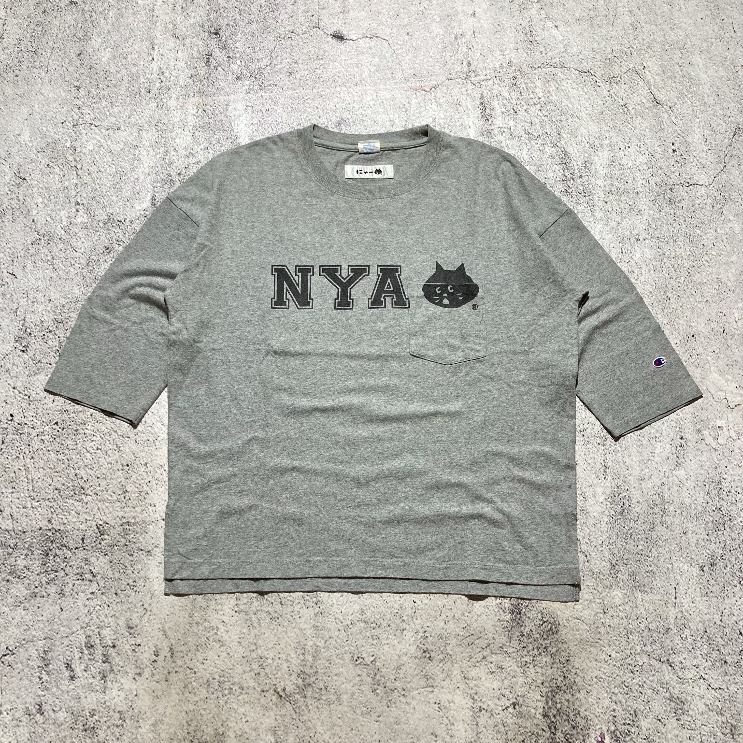 Champion × Ne-Net Ne-net x Champion N.Y.C 28 long Sleeve t-shirt